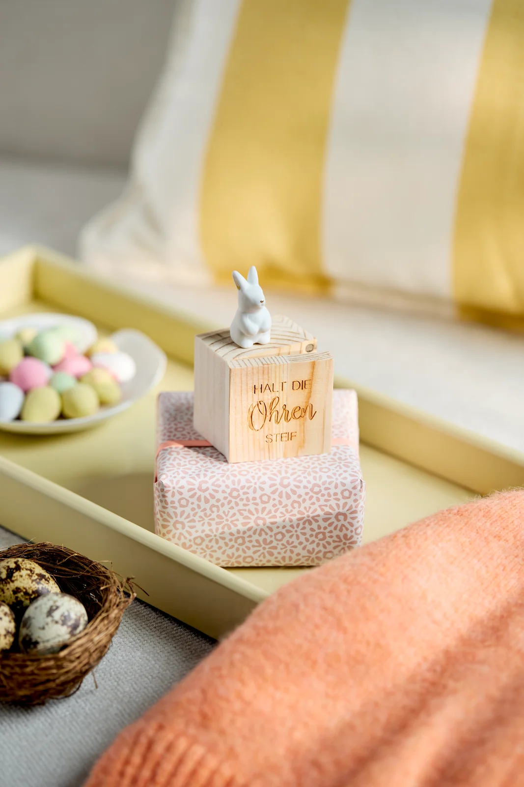 Glückskästchen Hase