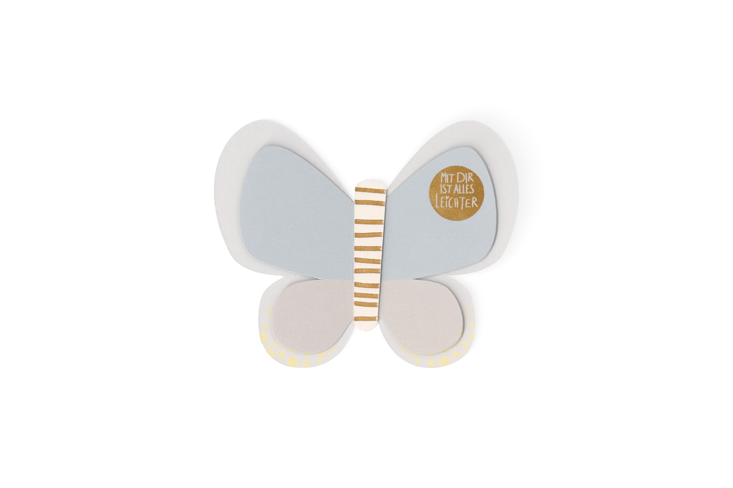 Schmetterling Clip Mit dir ist alles leichter