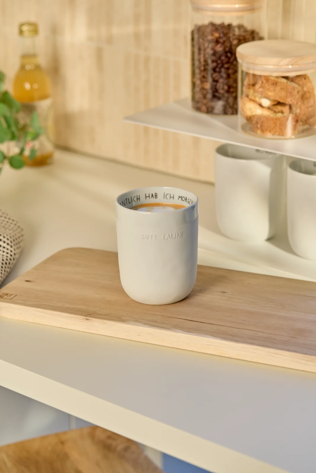Becher Guten Morgen Gute Laune Becher Guten Morgen Gute Laune