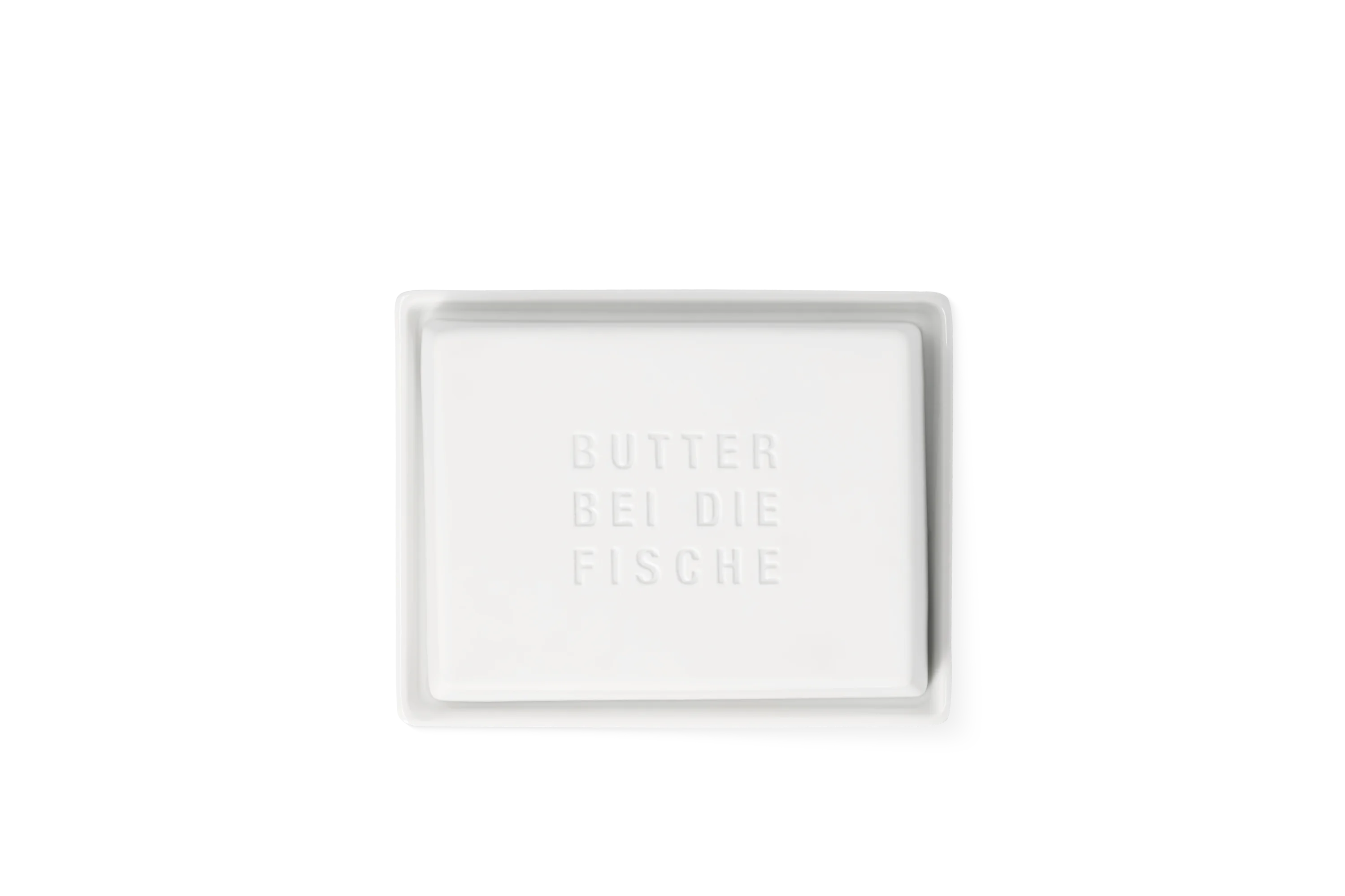Butterdose Butter bei die Fische Groß