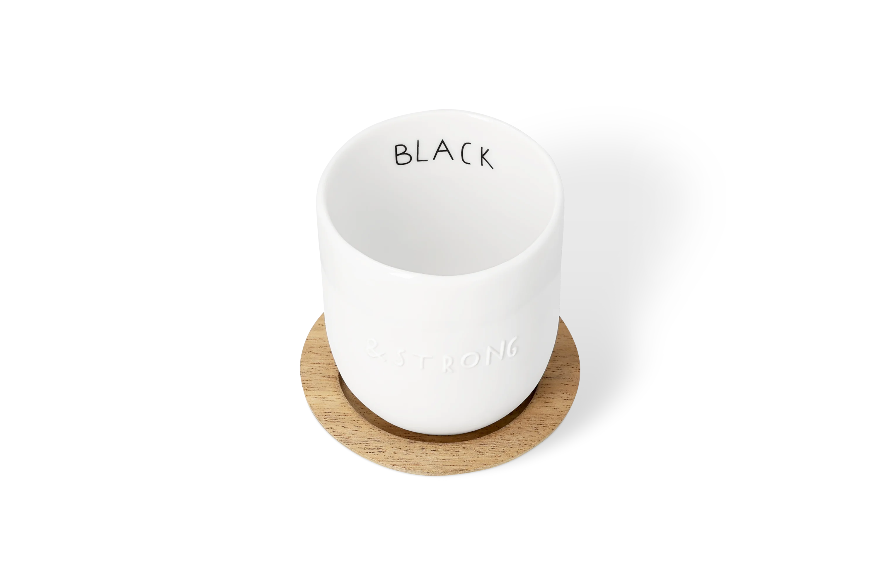 Becher Guten Morgen Black und Strong Klein Becher Guten Morgen Black und Strong Klein