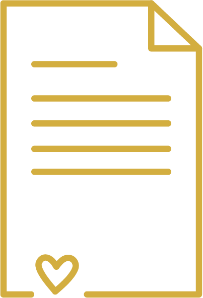 Bequem auf Rechnung bezahlen Icon eines Dokuments für den Kauf auf Rechnung.