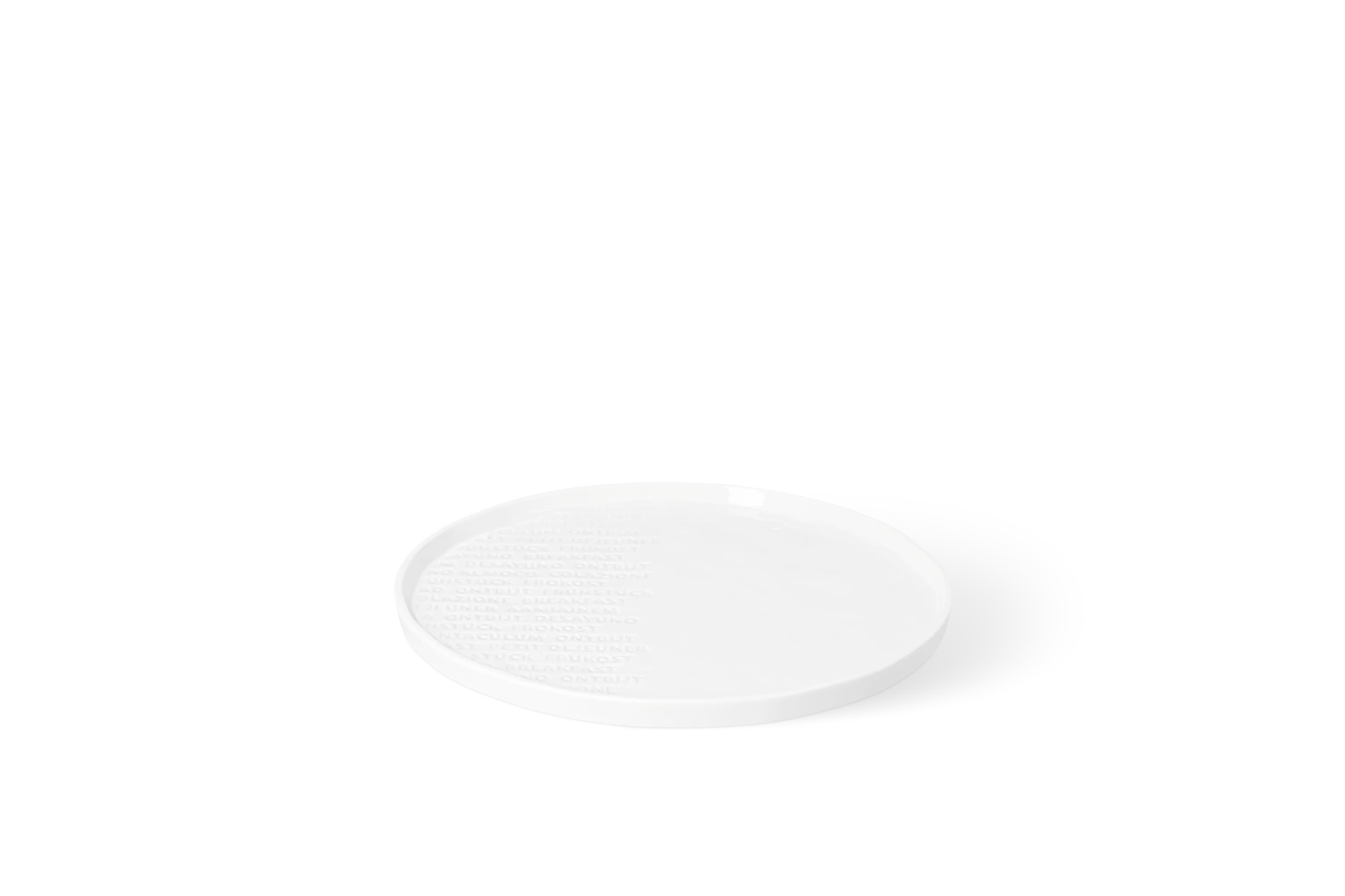 Teller Raumpoesie Frühstück