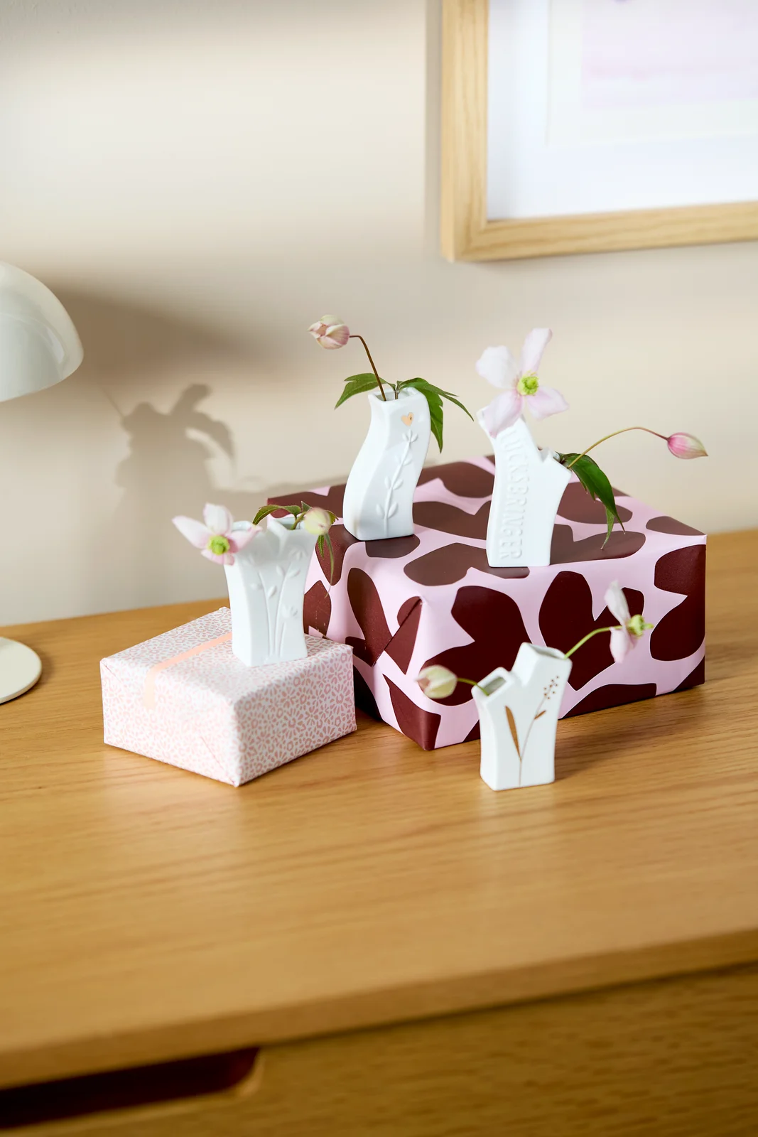 Minivasen Blumen Glücksbringer - 4er Set Minivasen Blumen Glücksbringer - 4er Set