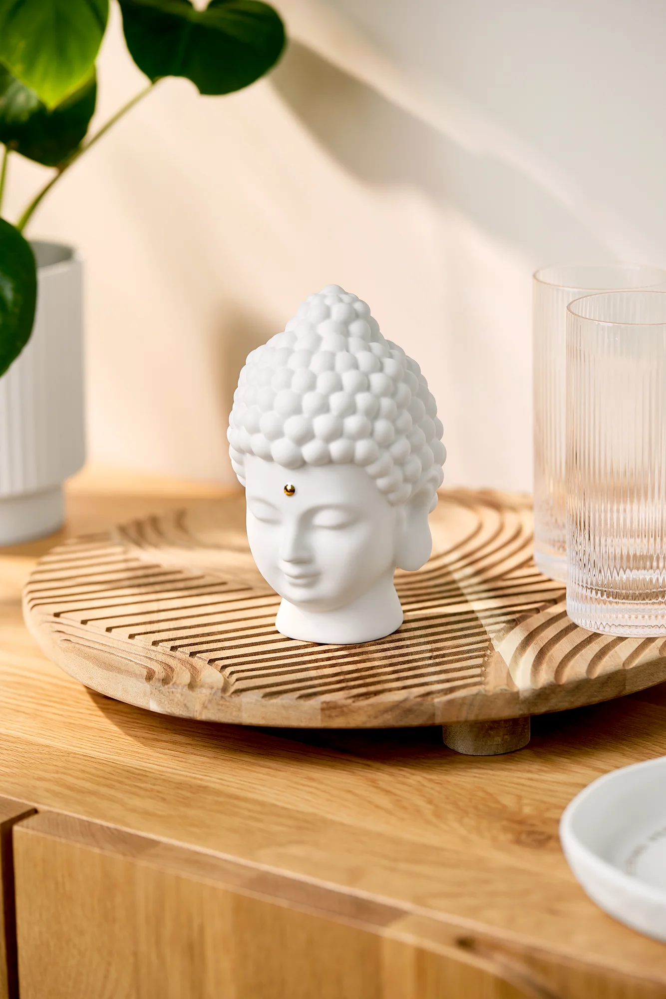 Figur Zen Spirit Buddha Kopf