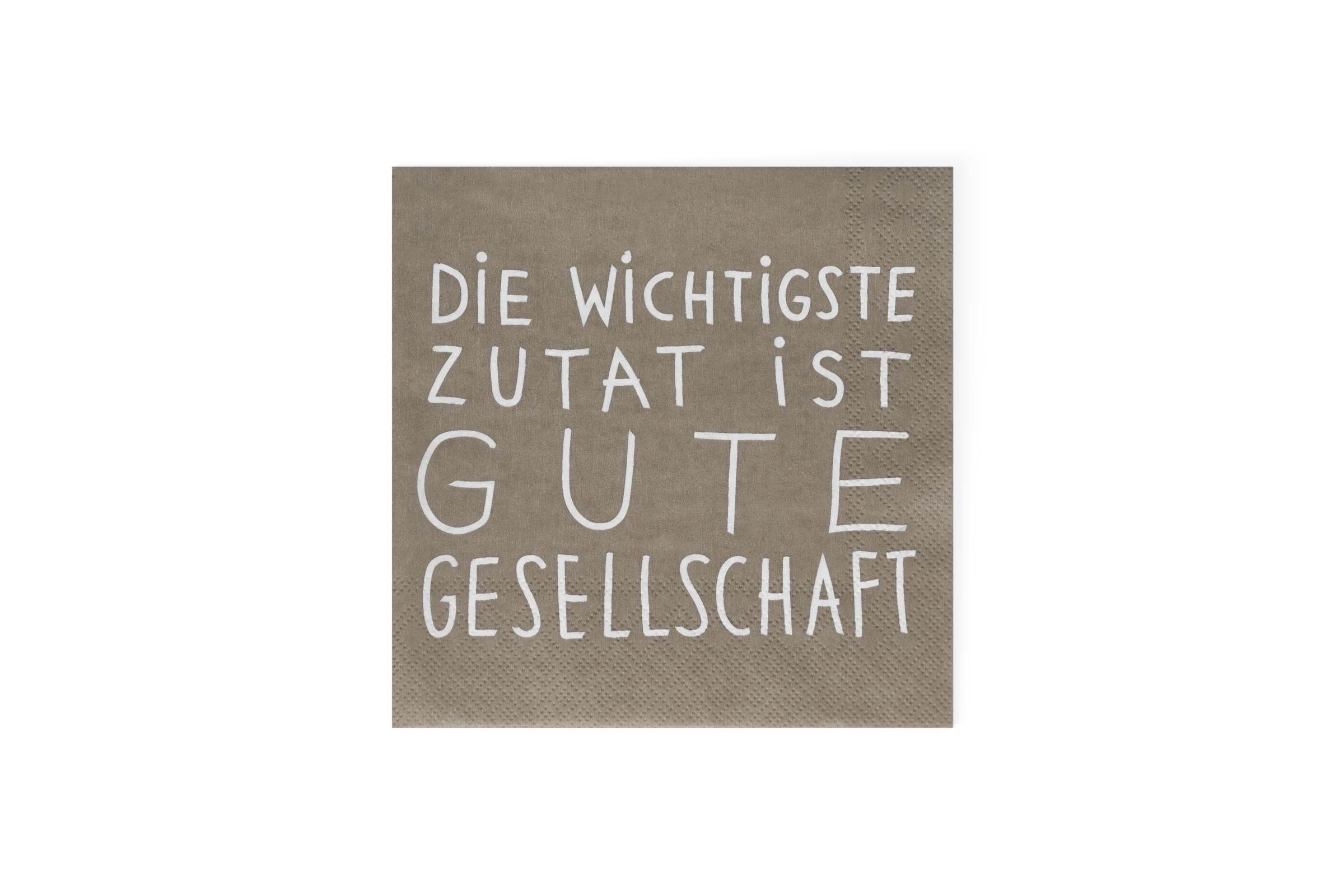 Lunchserviette Die wichtigste Zutat