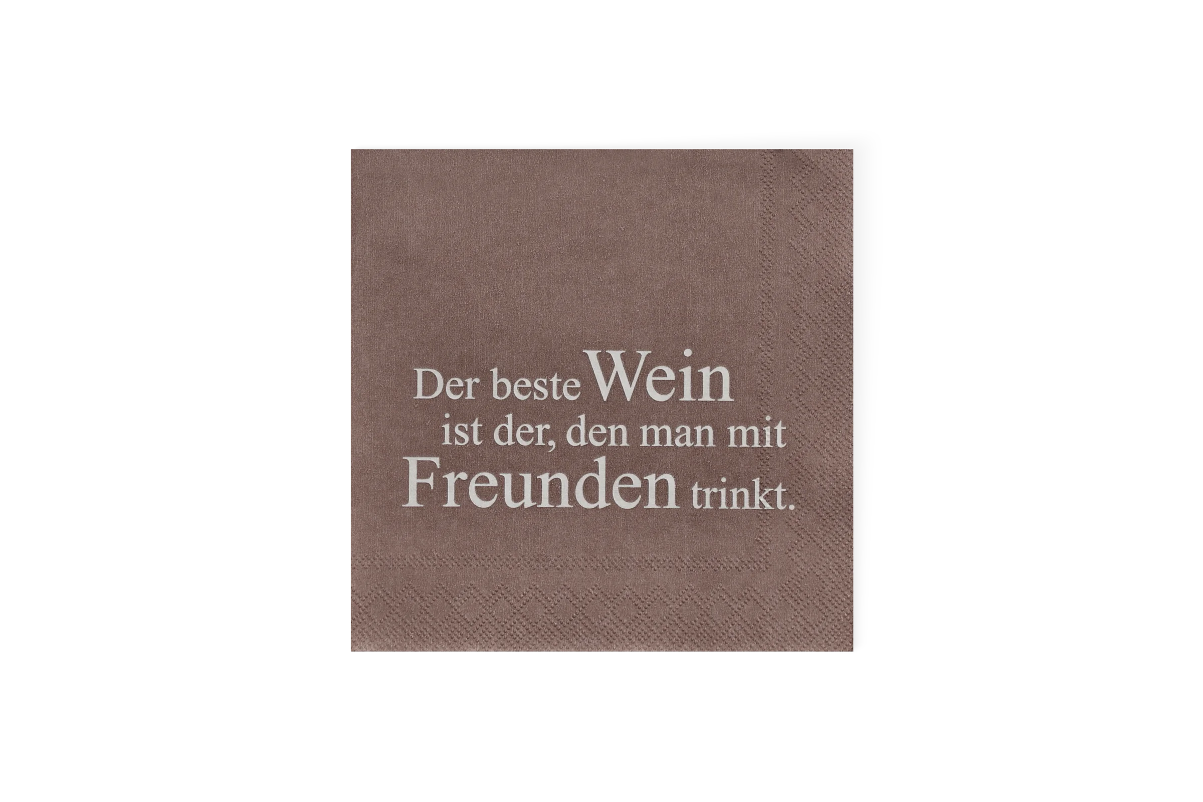 Cocktailserviette Der beste Wein Cocktailserviette Der beste Wein