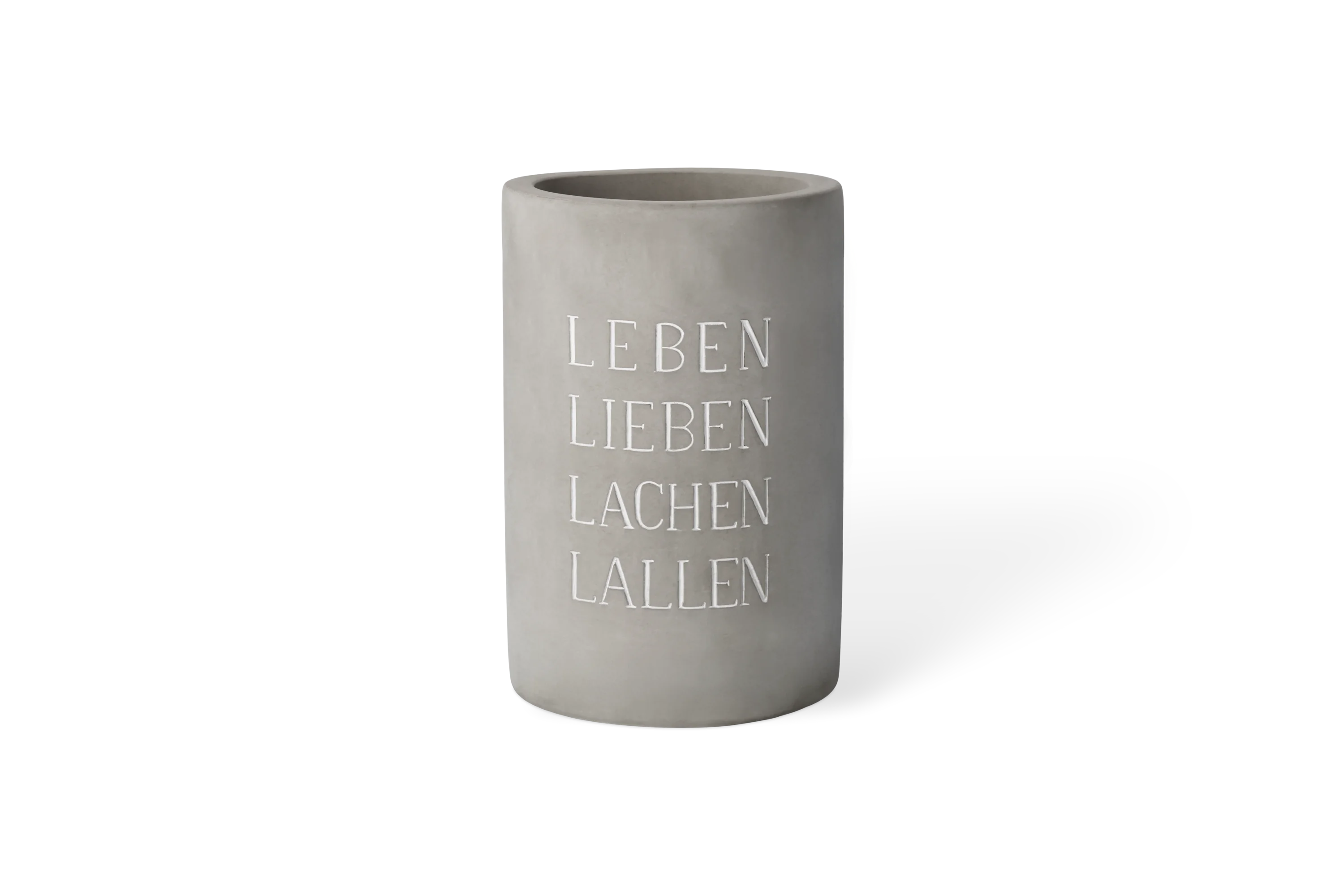 Flaschenkühler Leben-Lieben-Lachen-Lallen