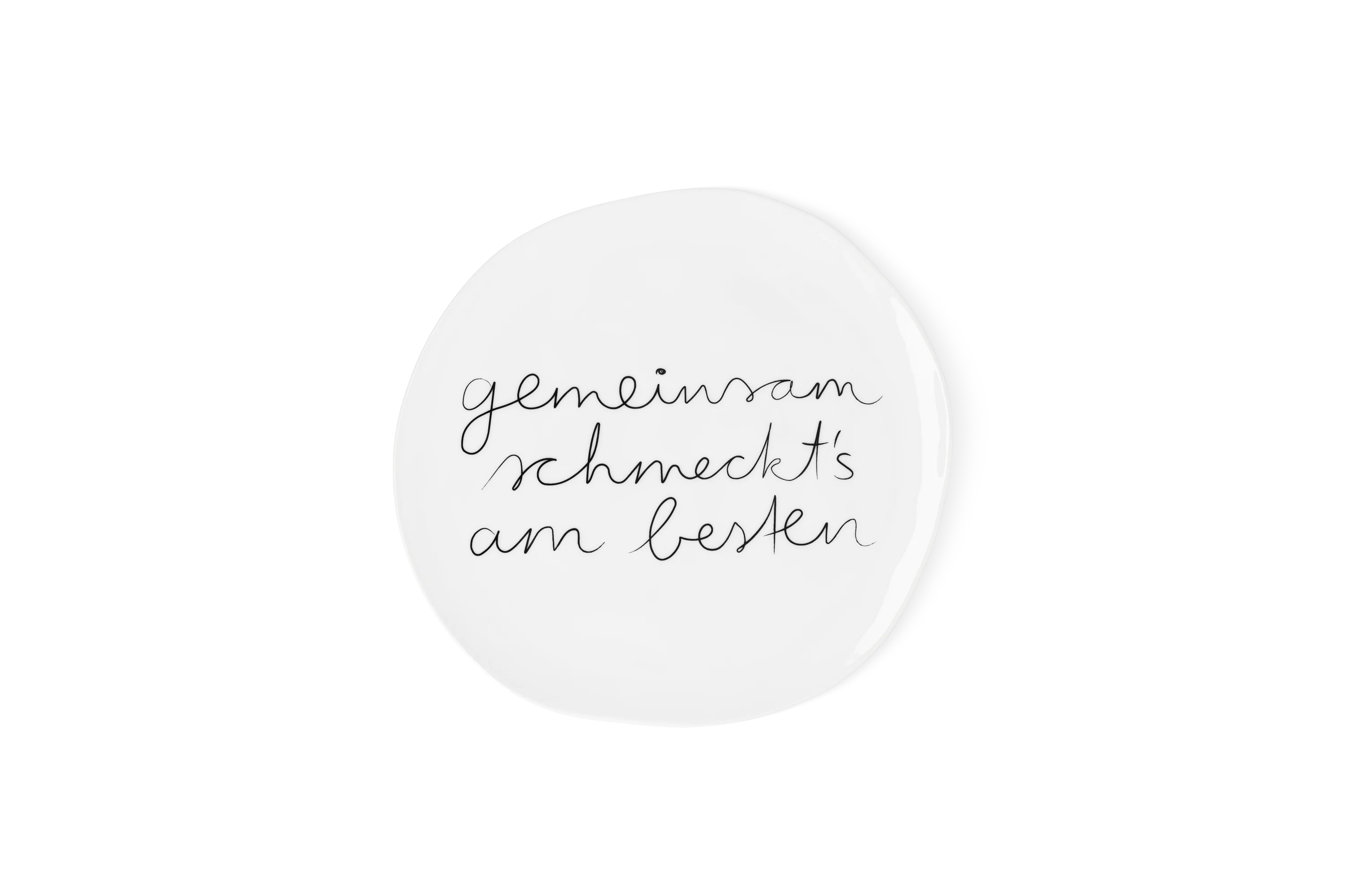 Teller Gemeinsam schmeckts