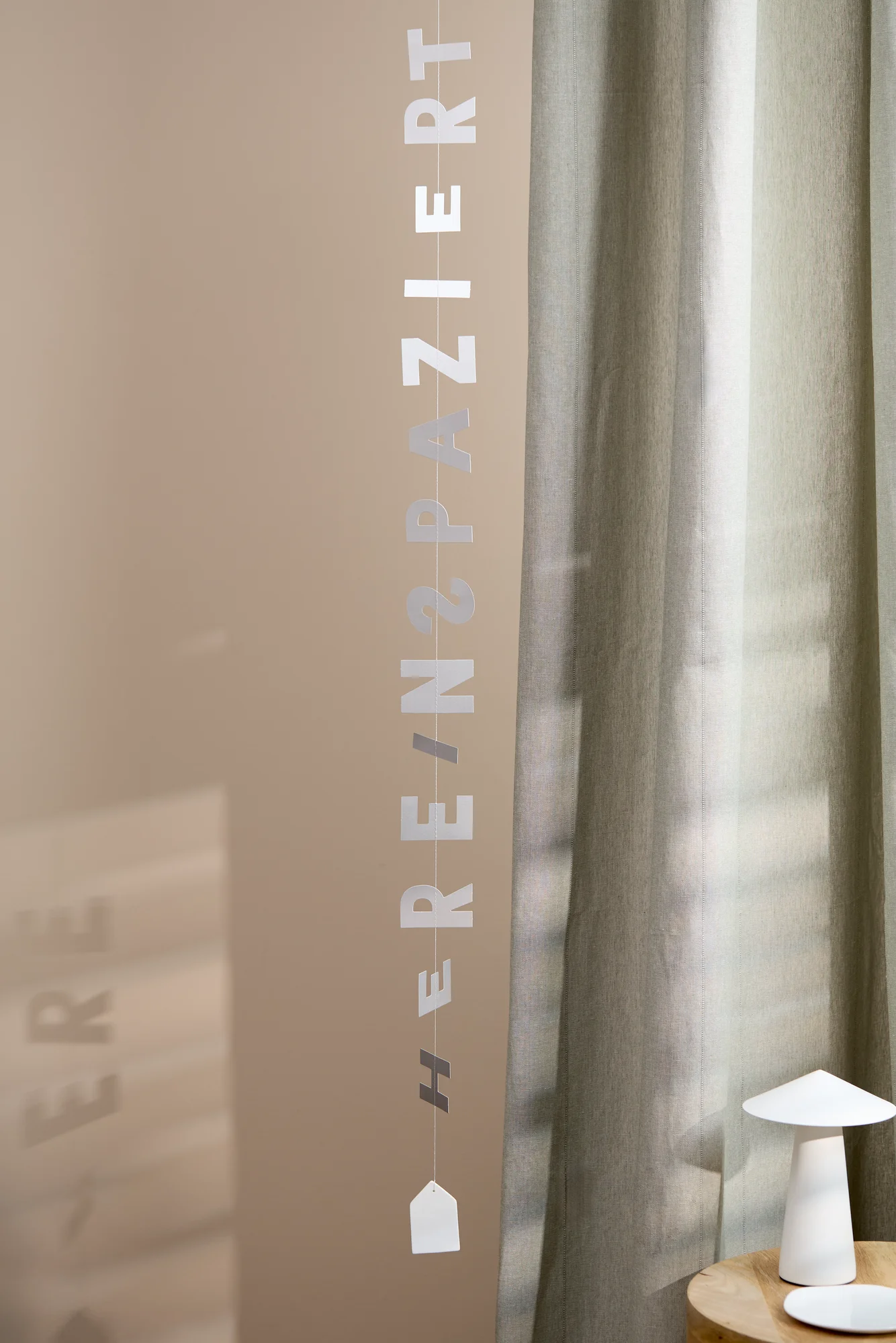 Text-Kette Hereinspaziert Text-Kette Hereinspaziert