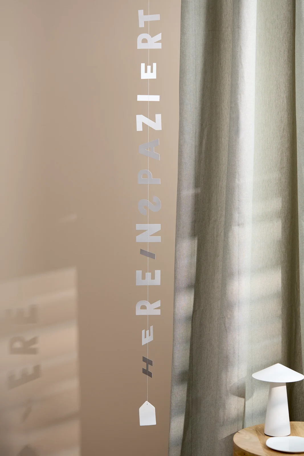Text-Kette Hereinspaziert Text-Kette Hereinspaziert