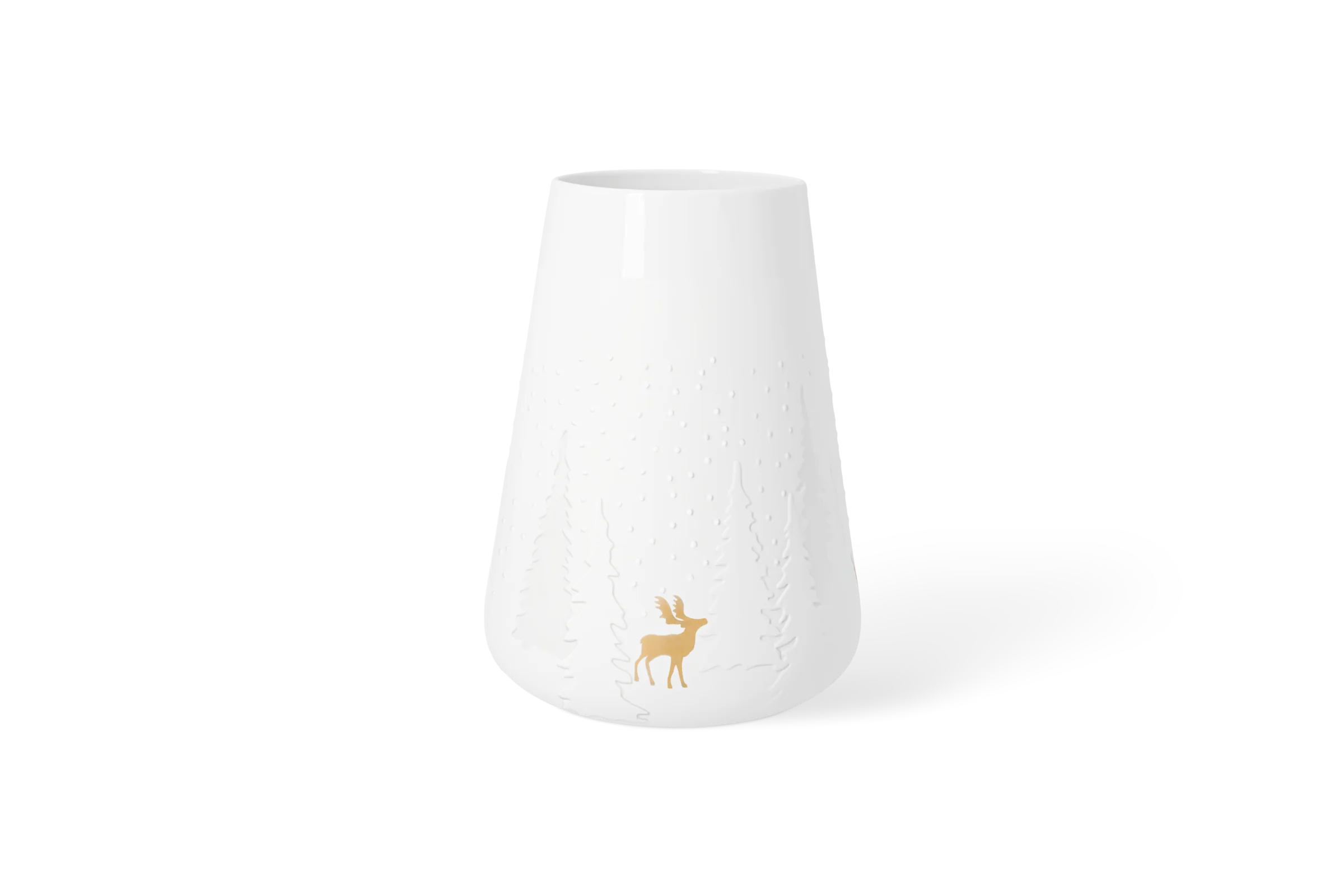 Vase Poesie Winterlandschaft