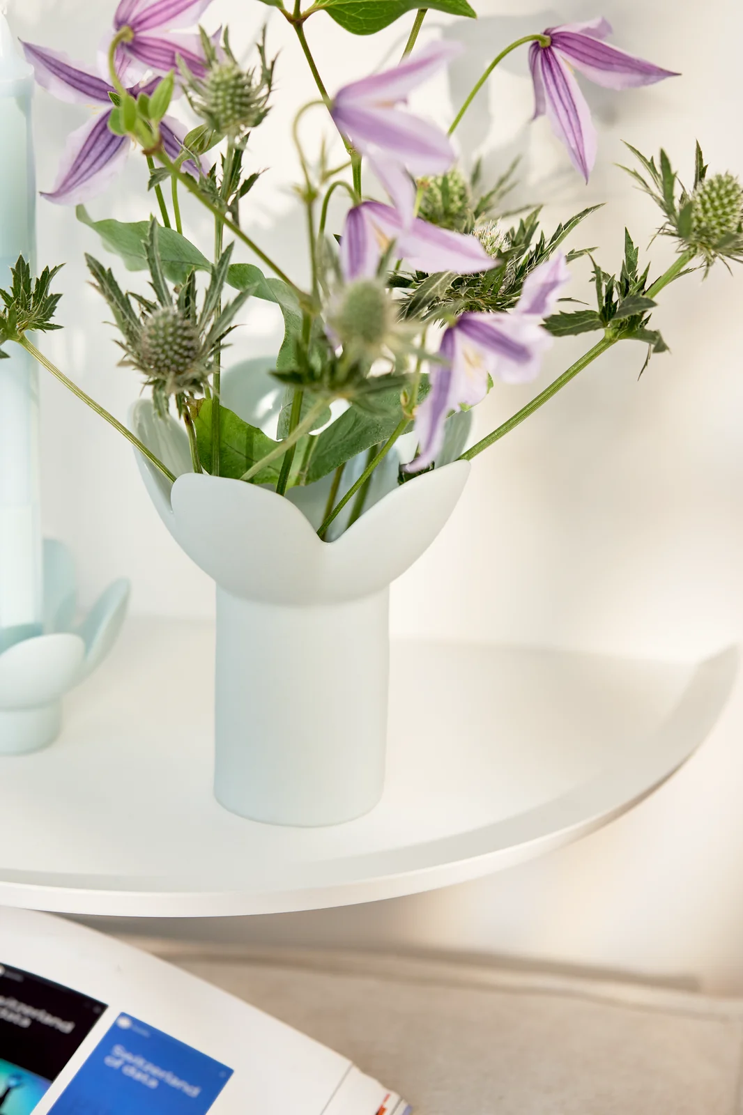 Vase Blau