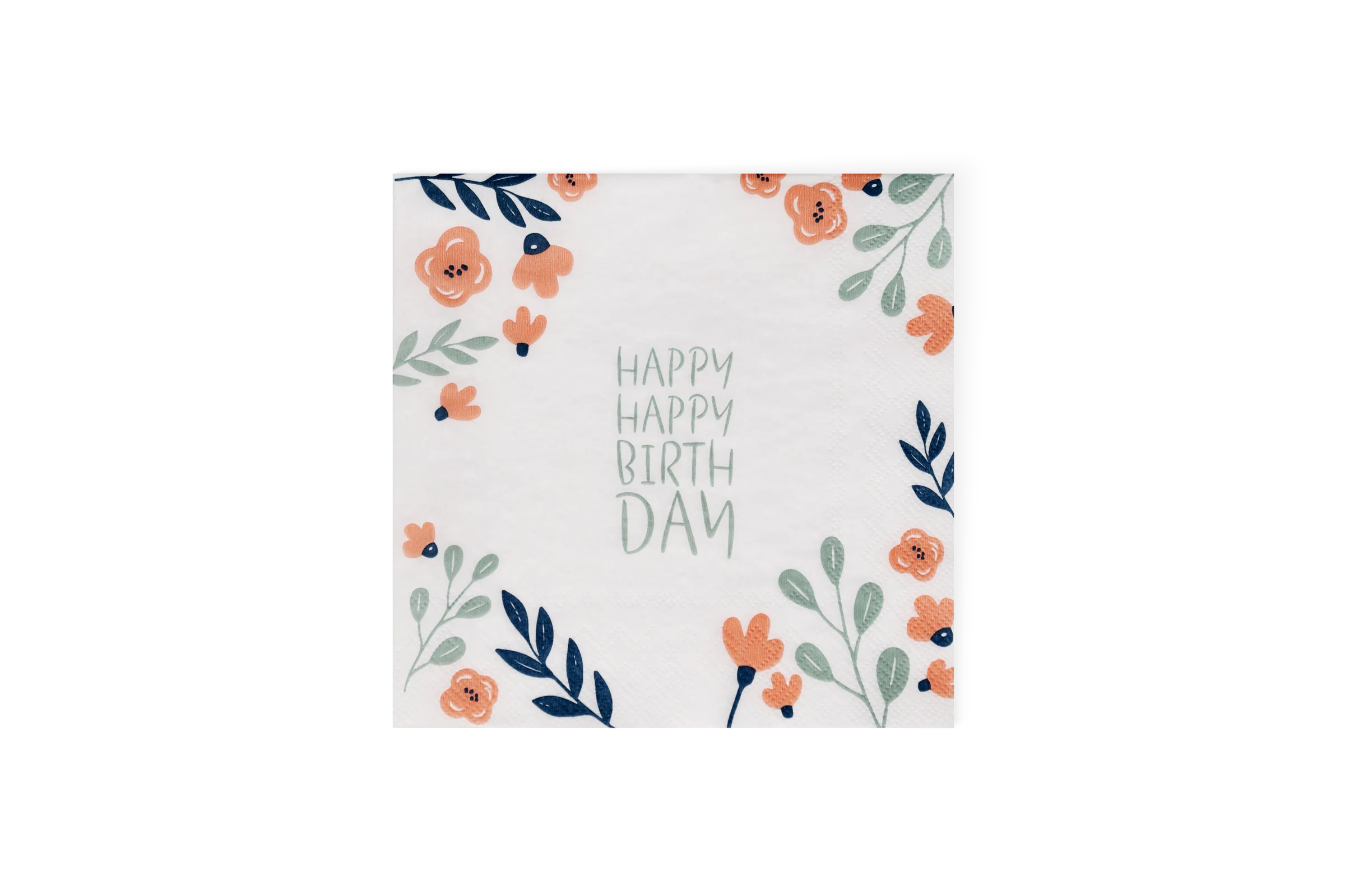 Lunchserviette Glückstag Happy Birthday Lunchserviette Glückstag Happy Birthday