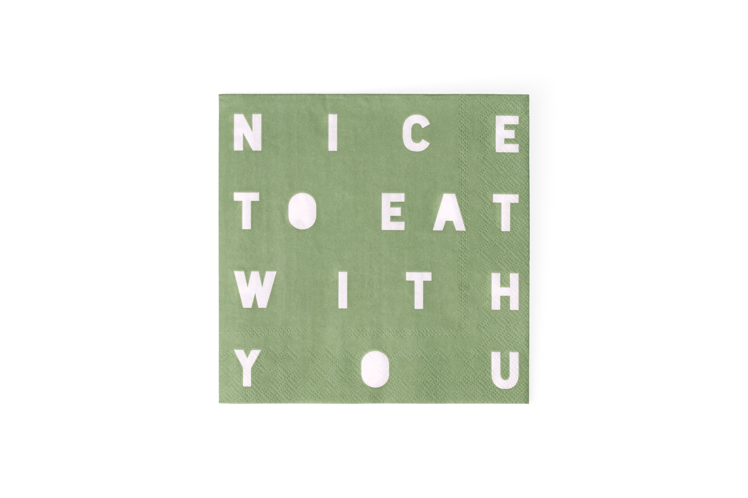Lunchserviette Nice to eat with you