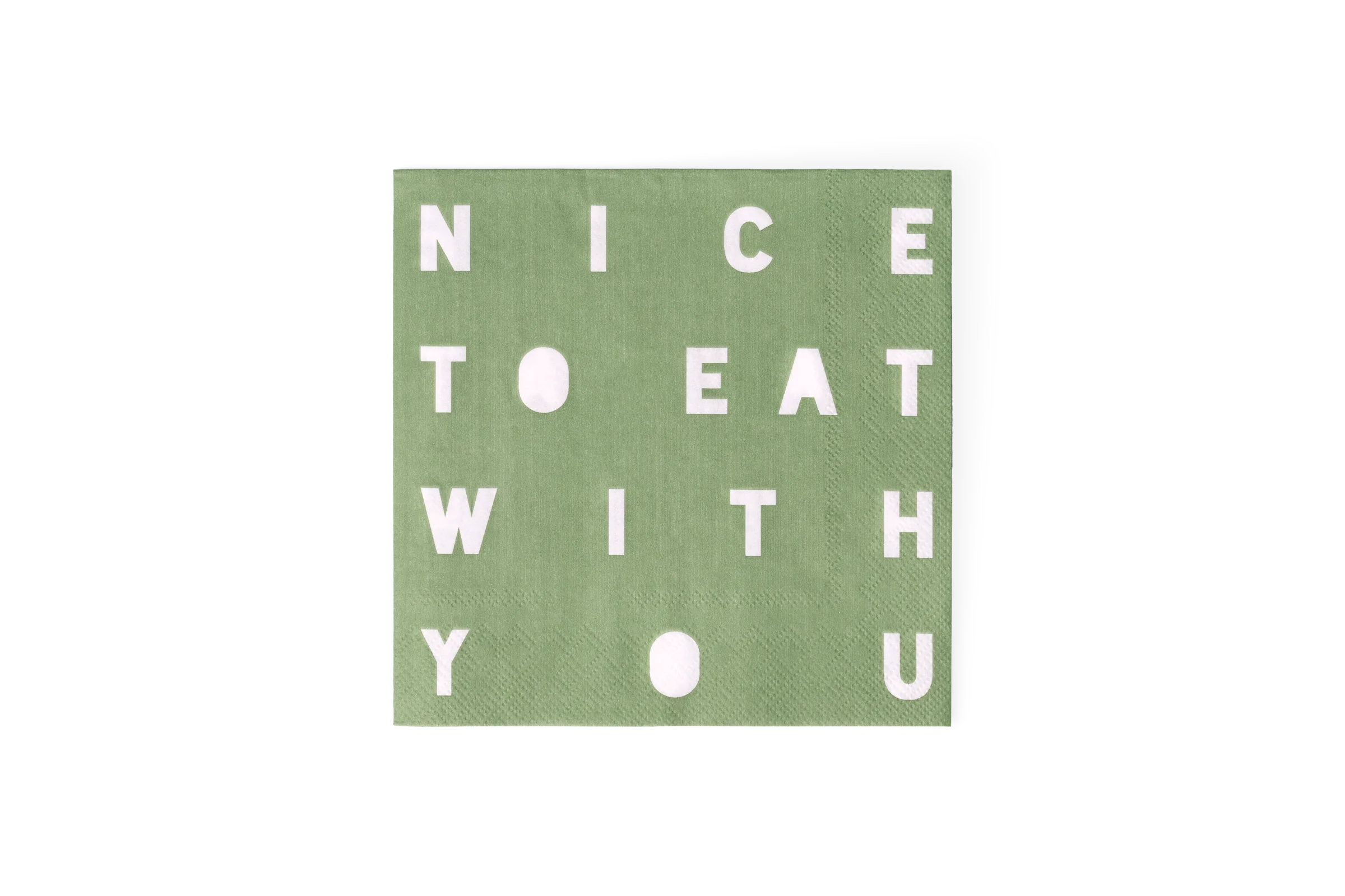 Lunchserviette Nice to eat with you Lunchserviette Nice to eat with you