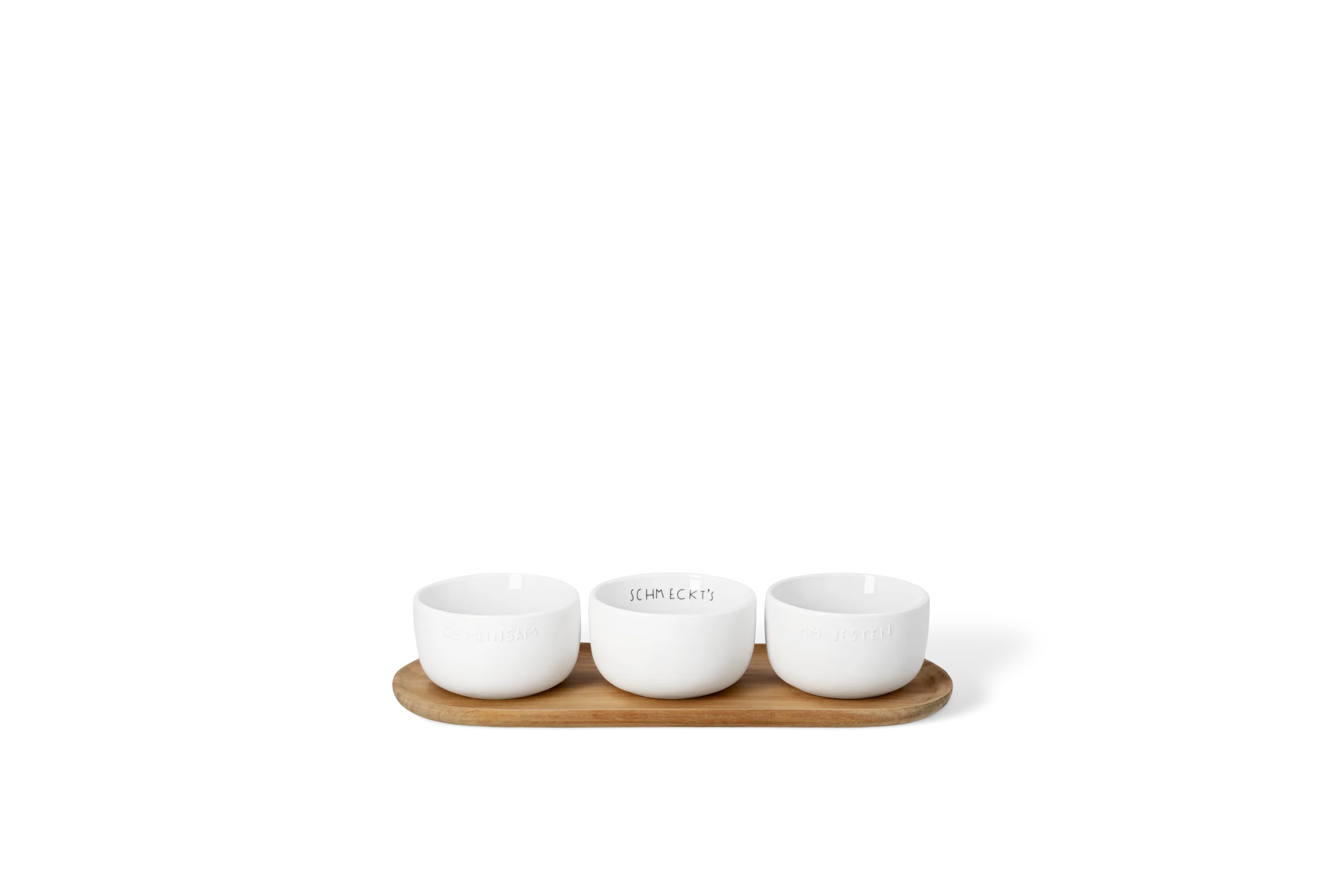 Schalen Guten Morgen Gemeinsam schmeckts -Set Schalen Guten Morgen Gemeinsam schmeckts -Set
