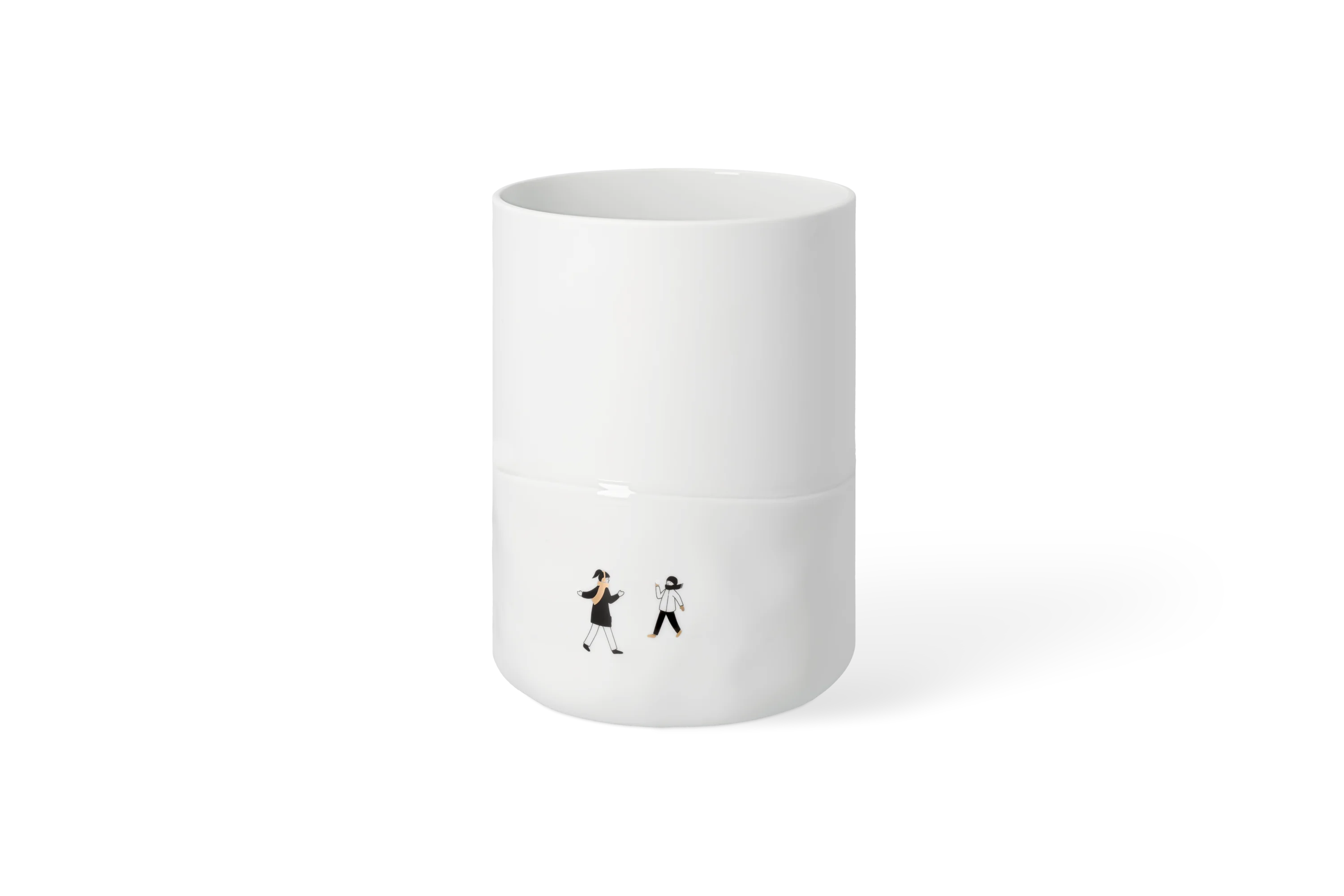 Vase Schneeballschlacht Vase Schneeballschlacht