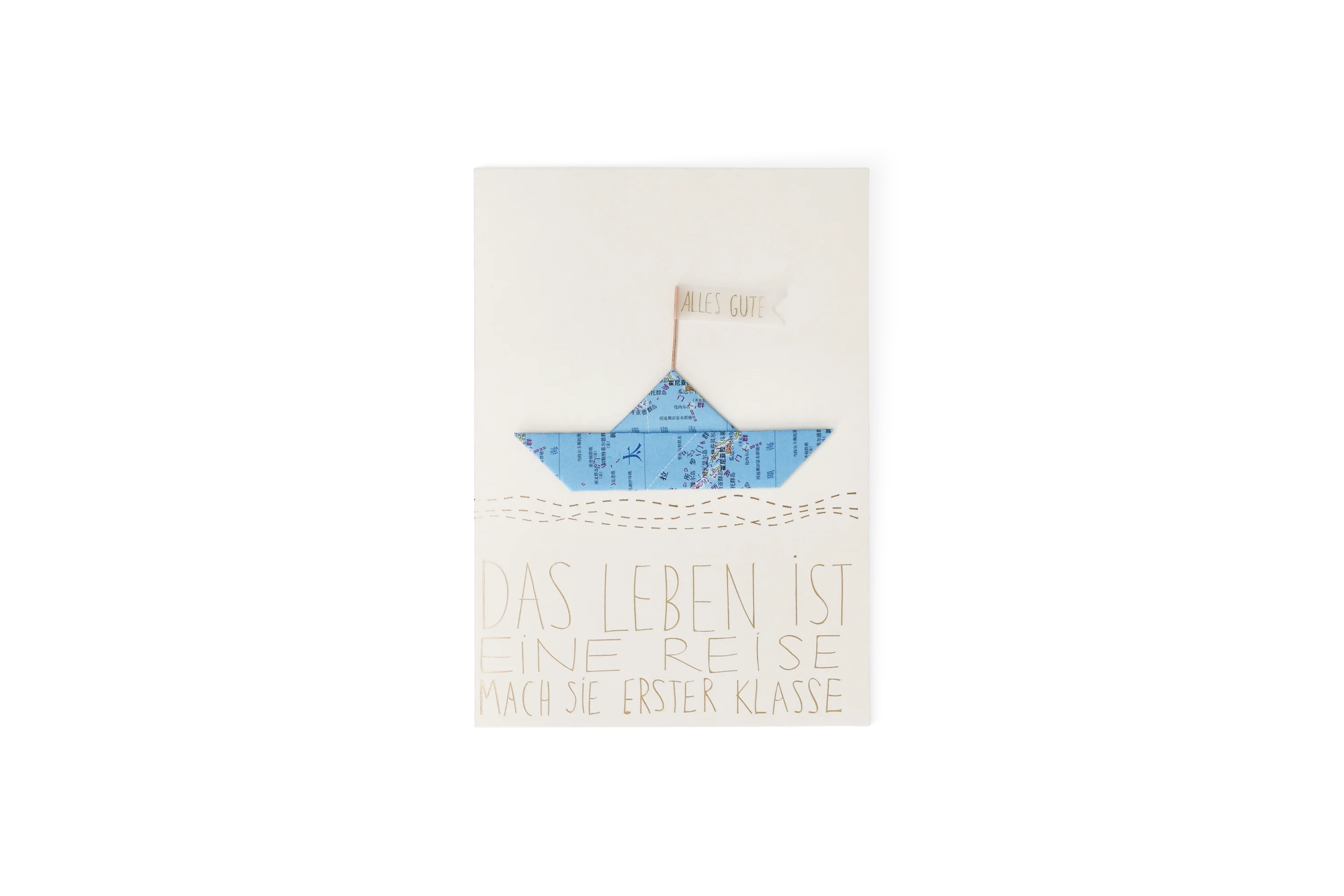 Landkarte Das Leben ist