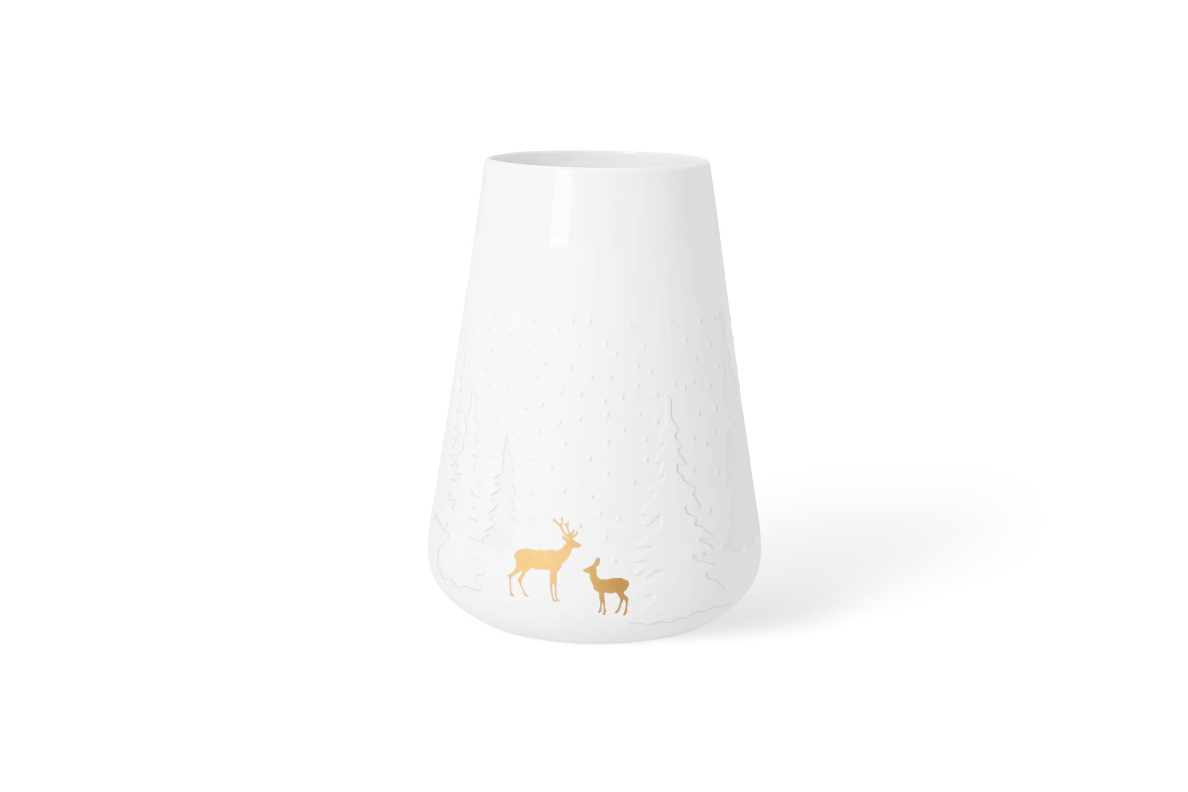 Vase Poesie Winterlandschaft