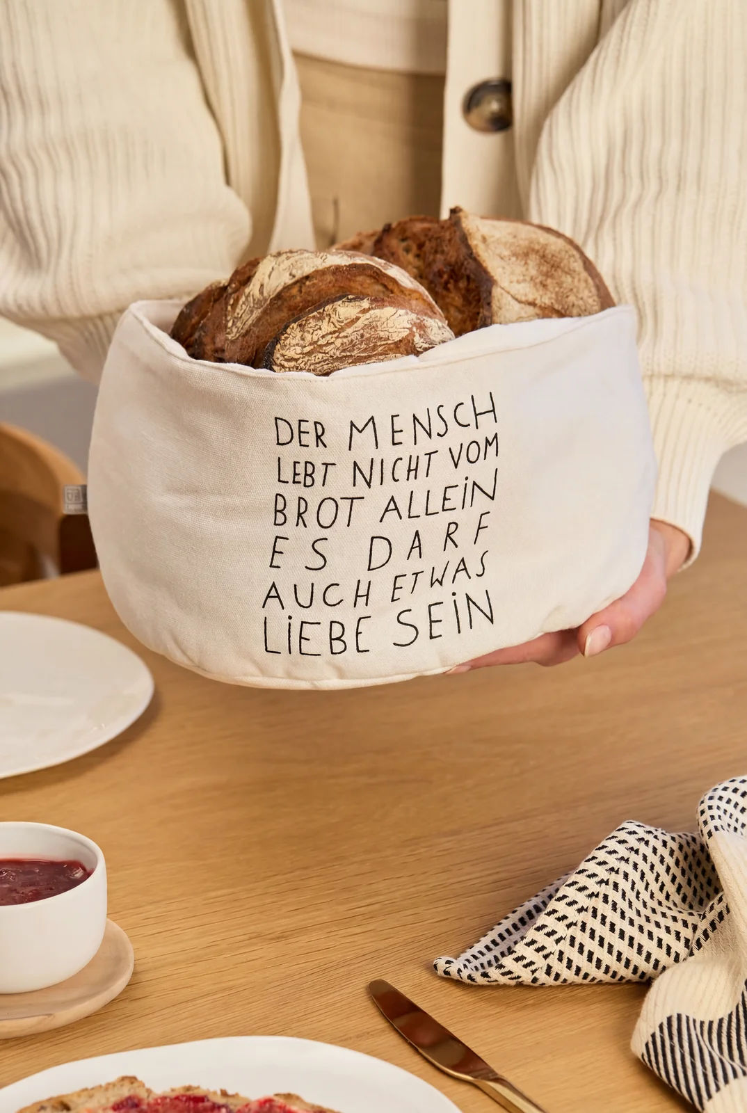 Brotkorb Guten Morgen Der Mensch Brotkorb Guten Morgen Der Mensch