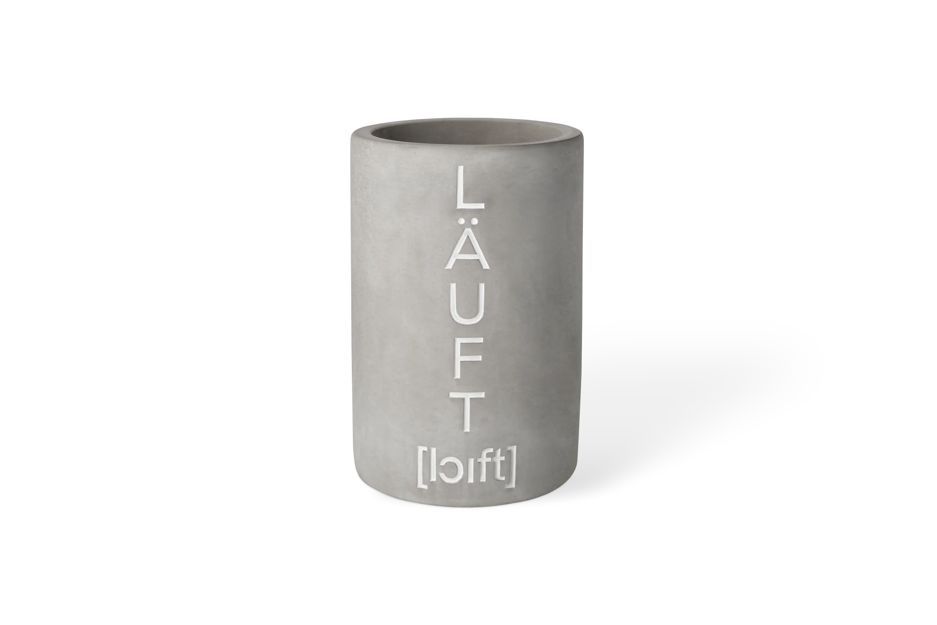 Flaschenkühler Läuft