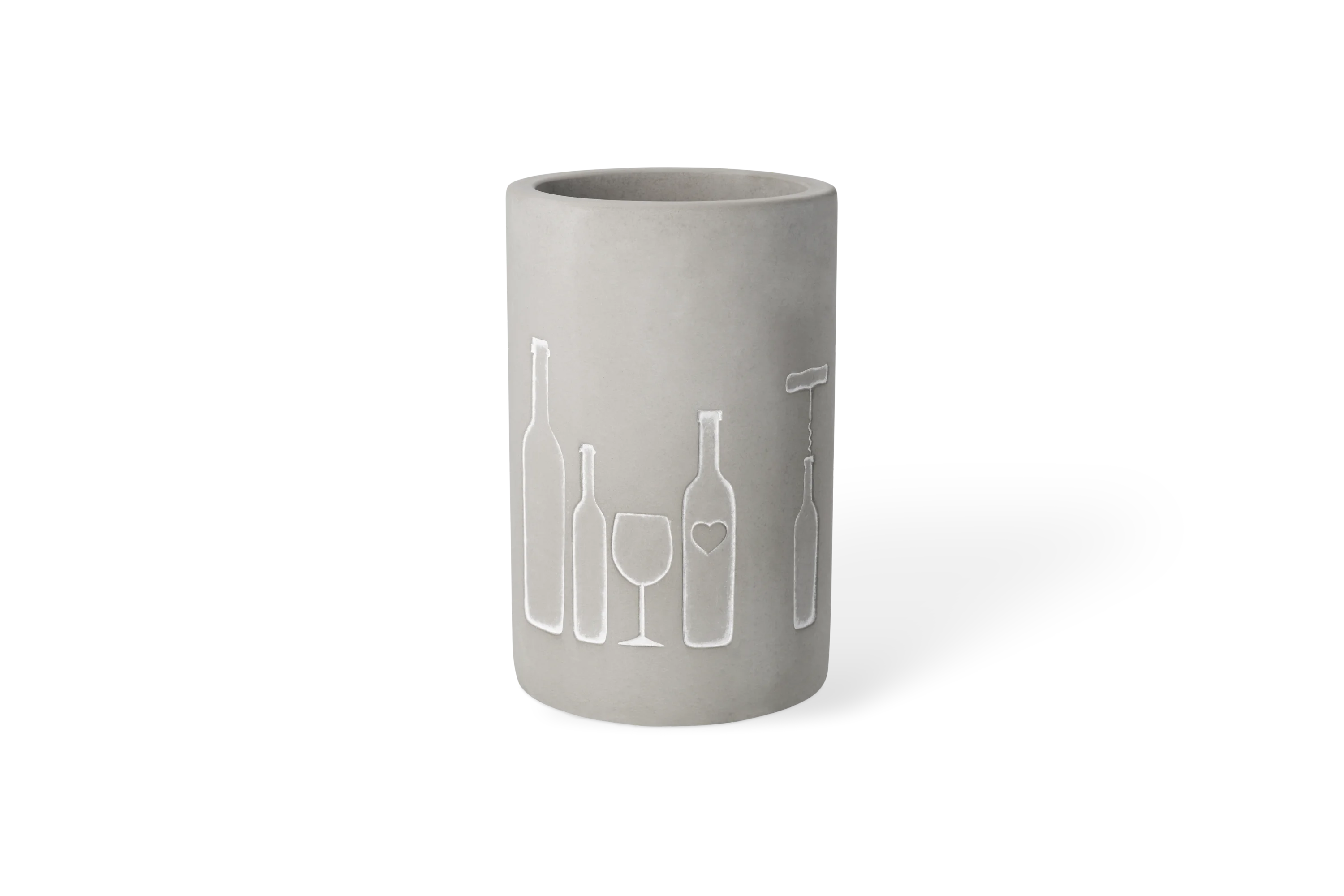 Flaschenkühler Flaschen und Glas