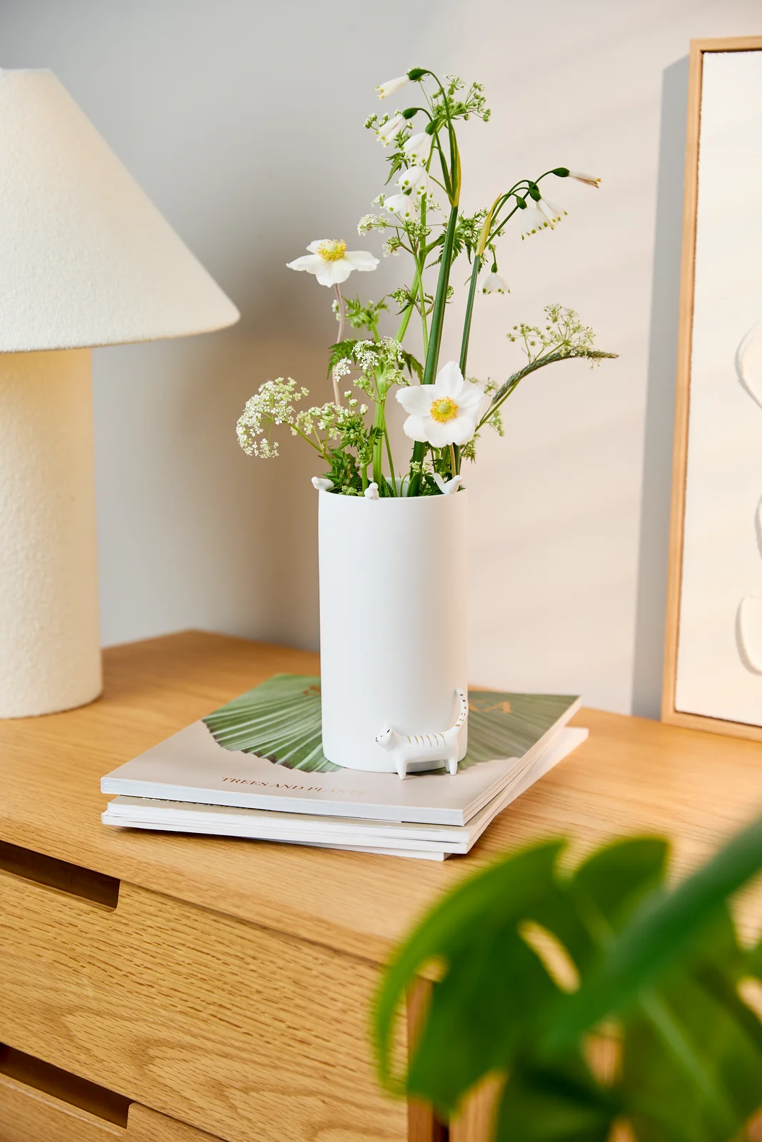 Vase Goldstück Vogelschwarm Vase Goldstück Vogelschwarm