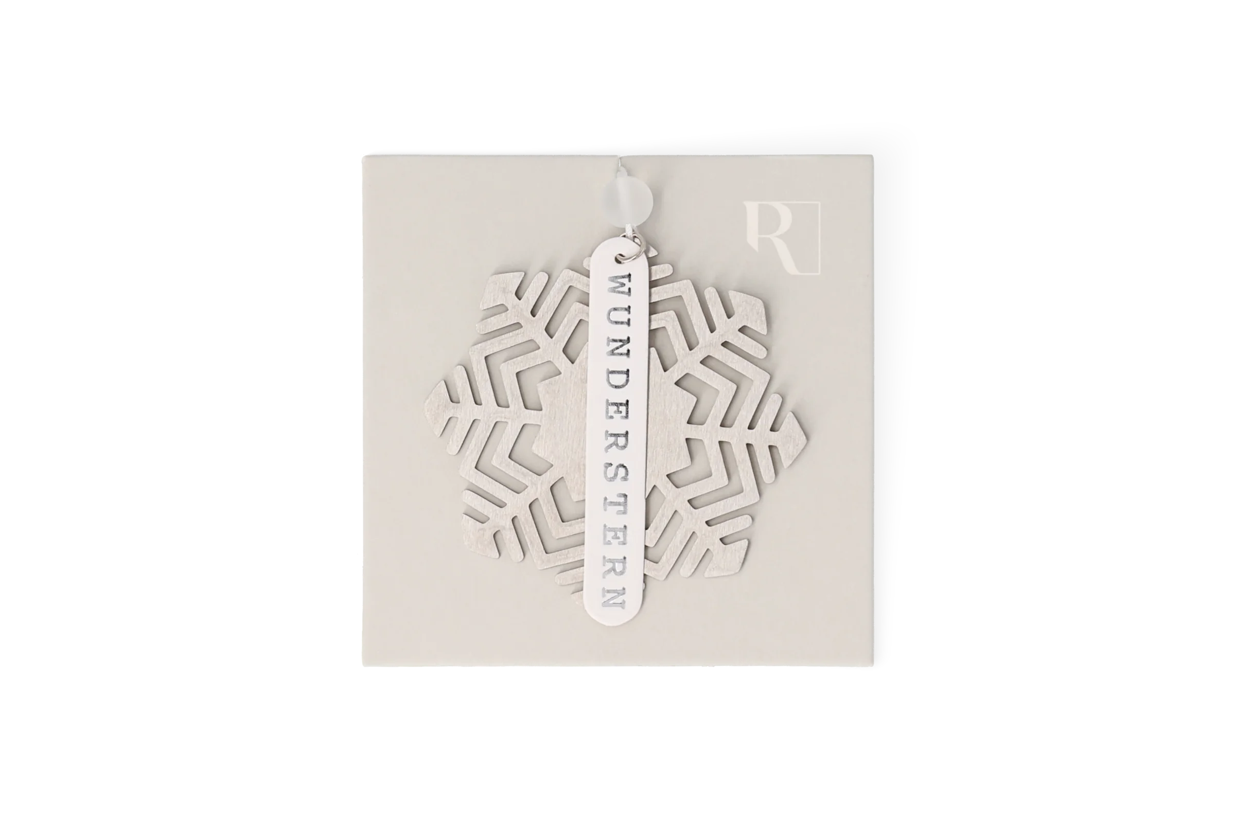 Eisblumen-Anhänger Wunderstern Eisblumen-Anhänger Wunderstern