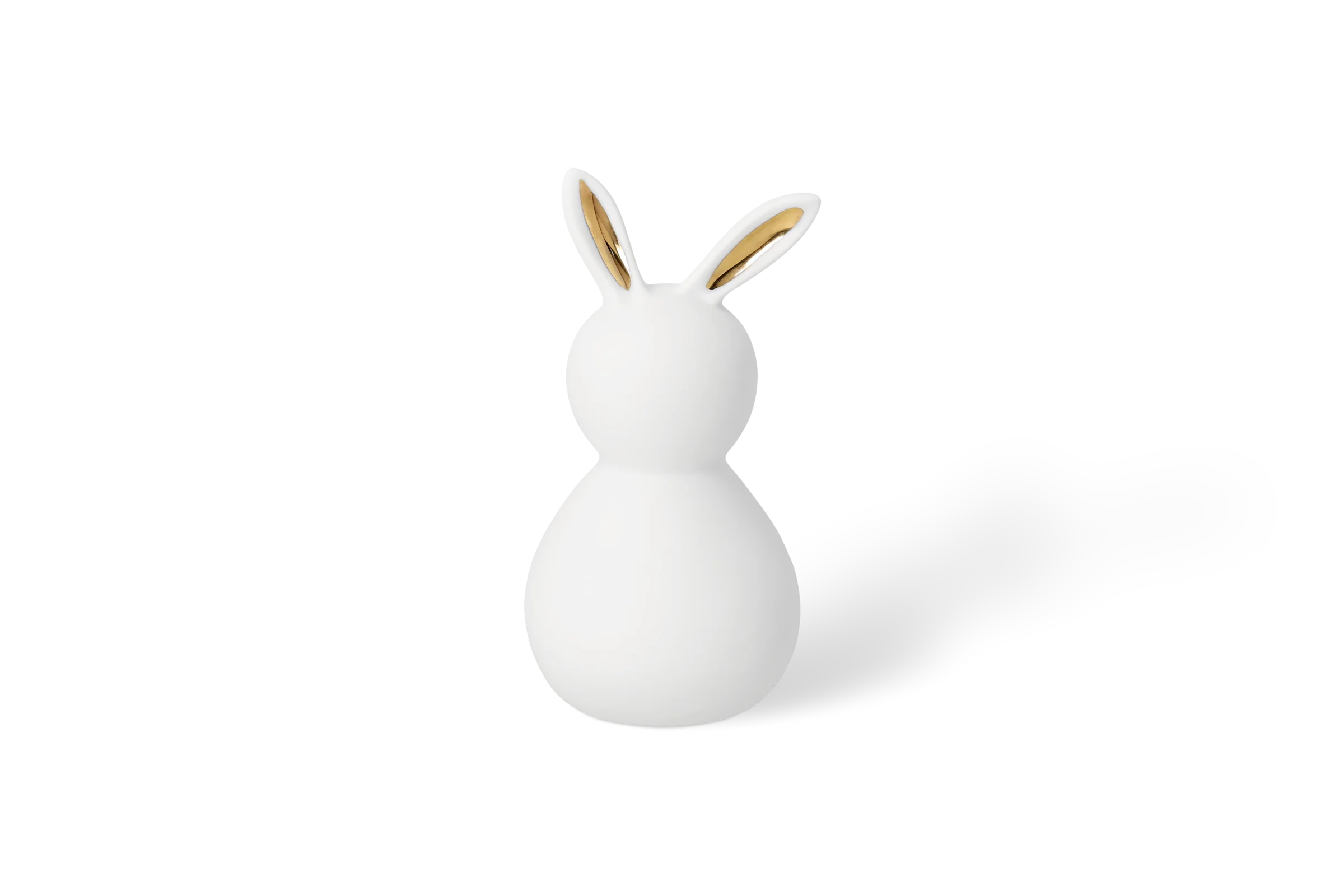 Figur Hase Dame Goldene Ohren Klein
