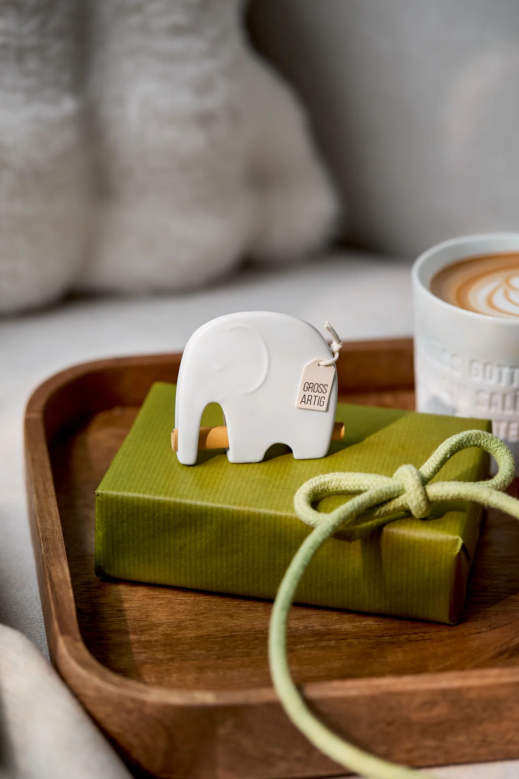Kleine Aufmerksamkeit Elefant Kleine Aufmerksamkeit Elefant
