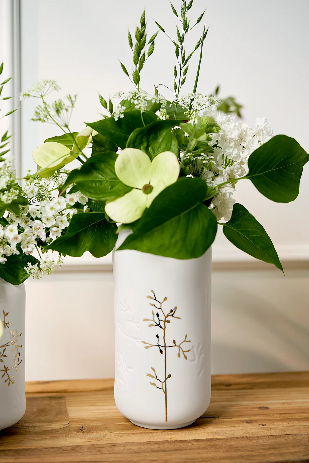 Vase Goldzweig - 1700 ml Vase Goldzweig - 1700 ml