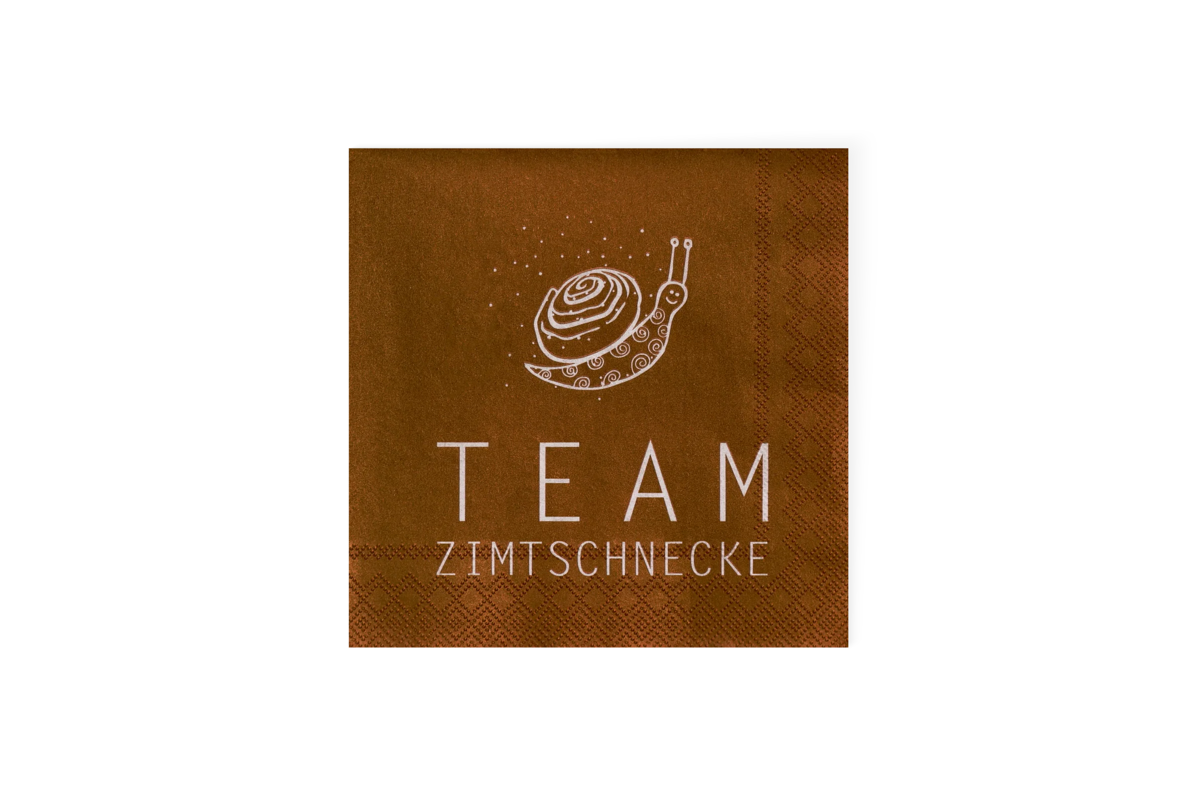 Cocktailserviette Team Zimtschnecke Cocktailserviette Team Zimtschnecke