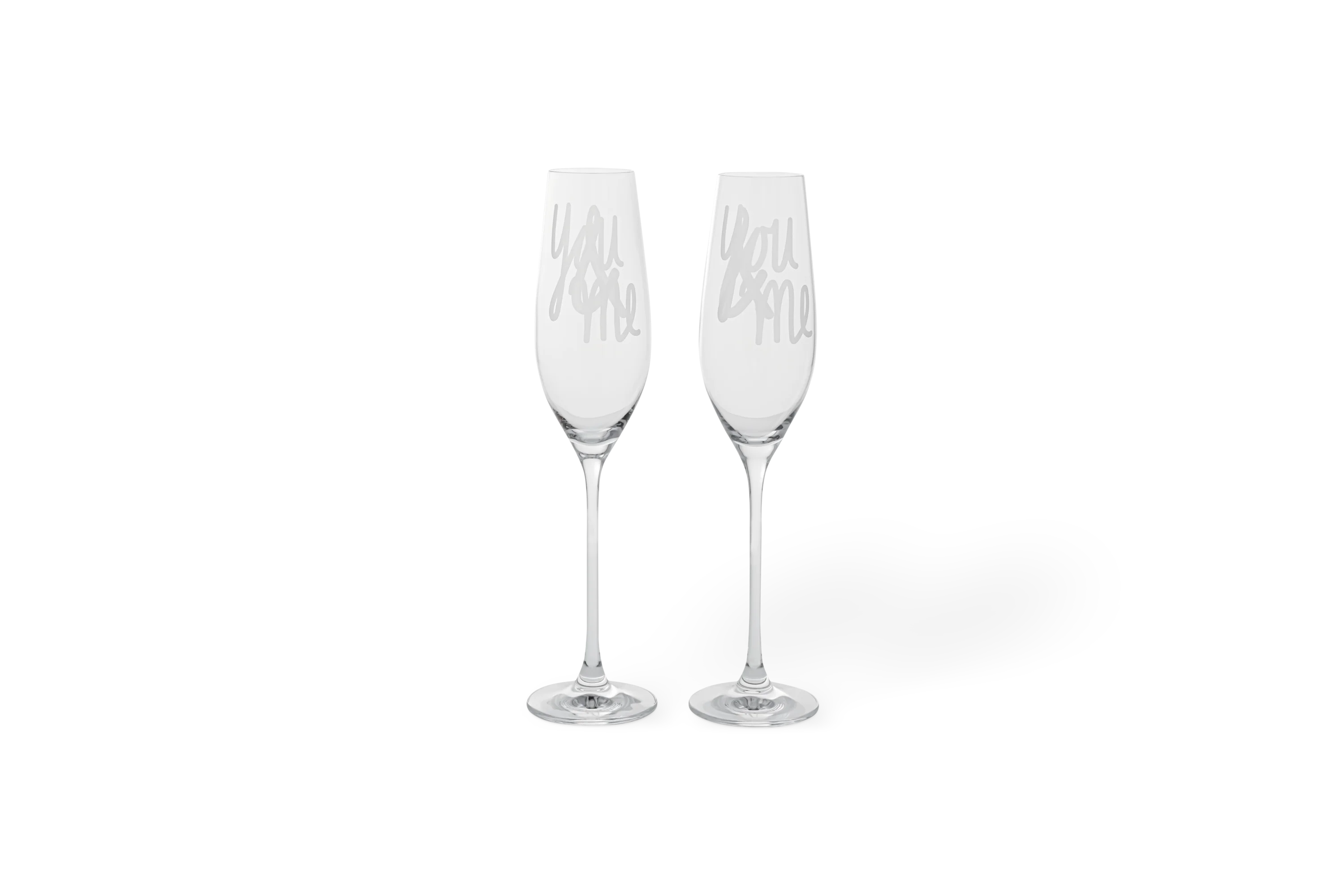 Sektglas You and me - 2er Set