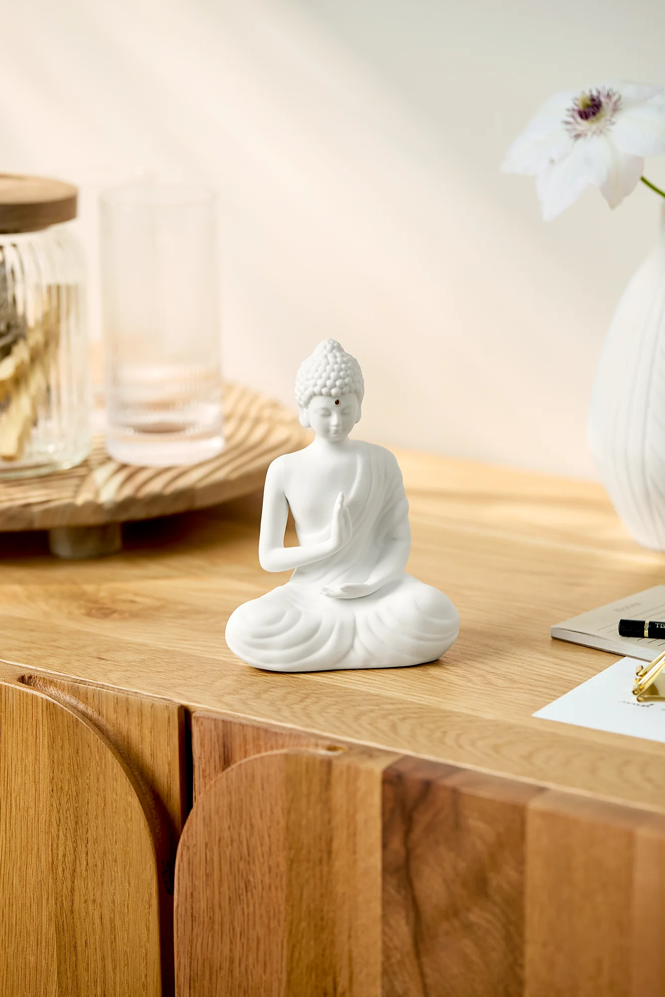 Figur Zen Spirit Buddha sitzend Klein