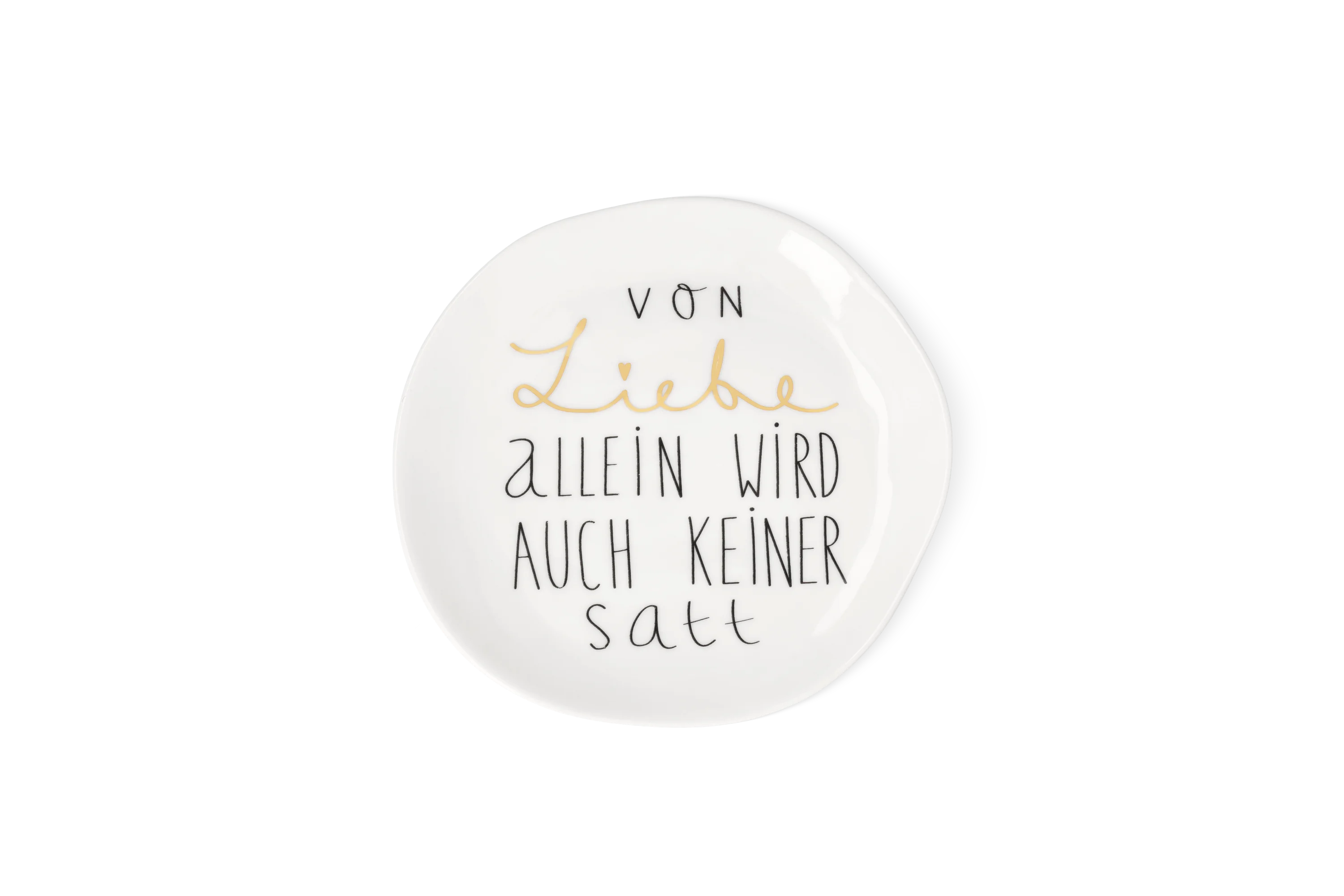 Teller Von Liebe allein Klein Teller Von Liebe allein Klein