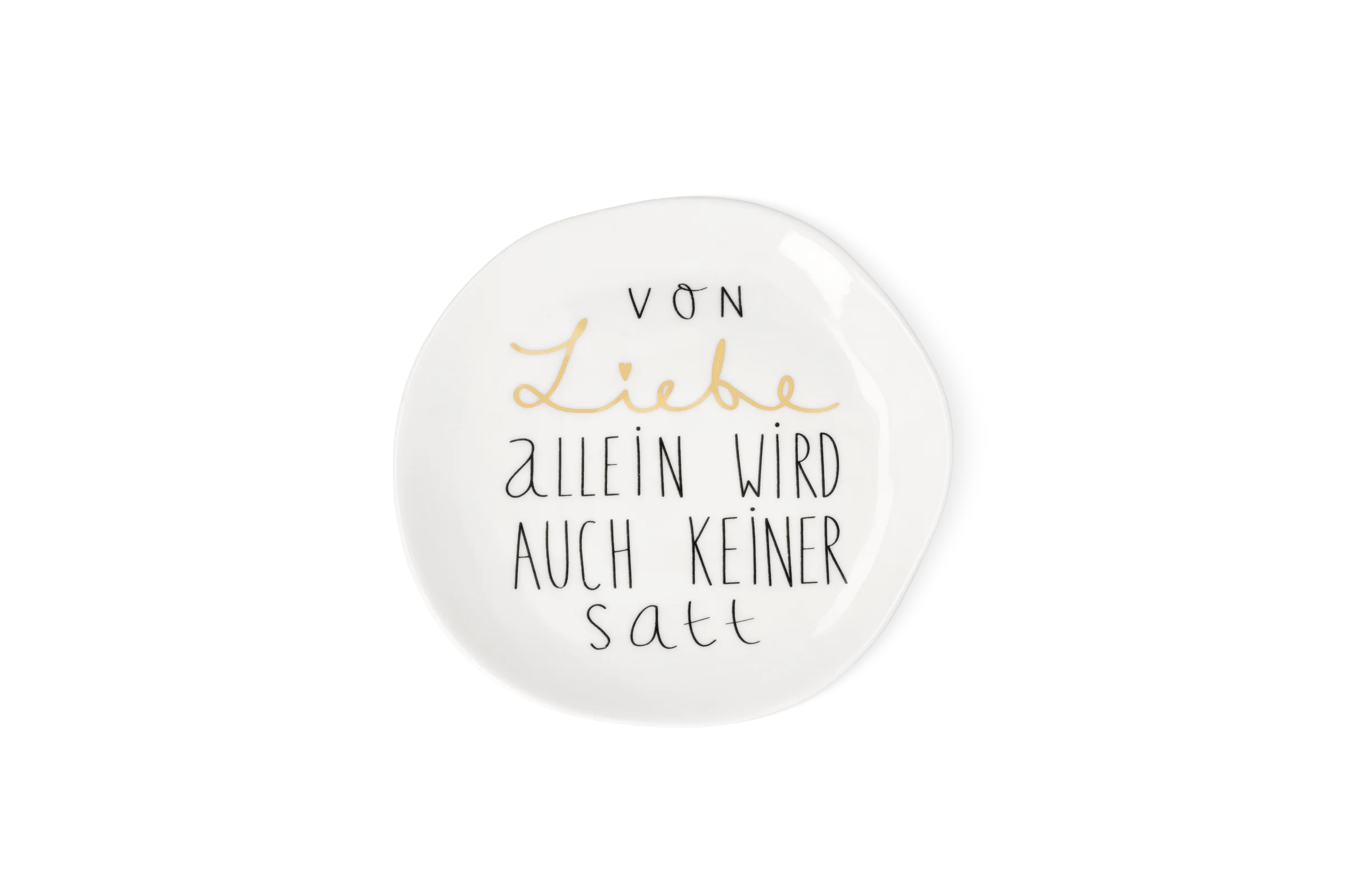 Teller Von Liebe allein Klein Teller Von Liebe allein Klein