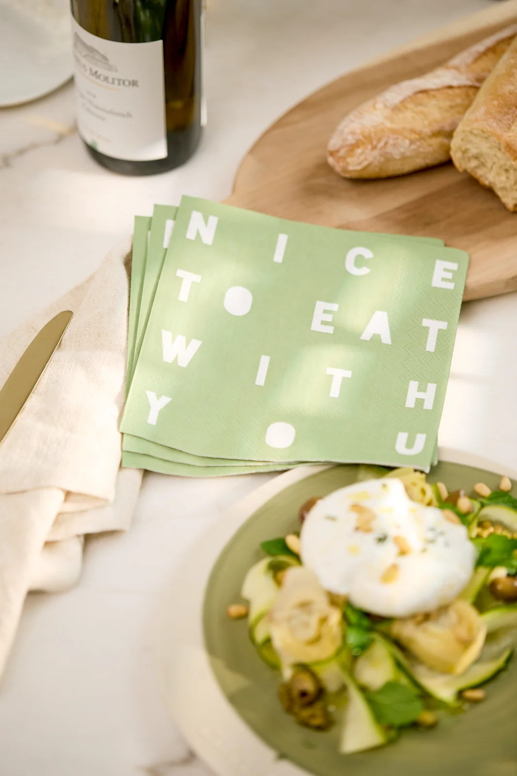 Lunchserviette Nice to eat with you Lunchserviette Nice to eat with you