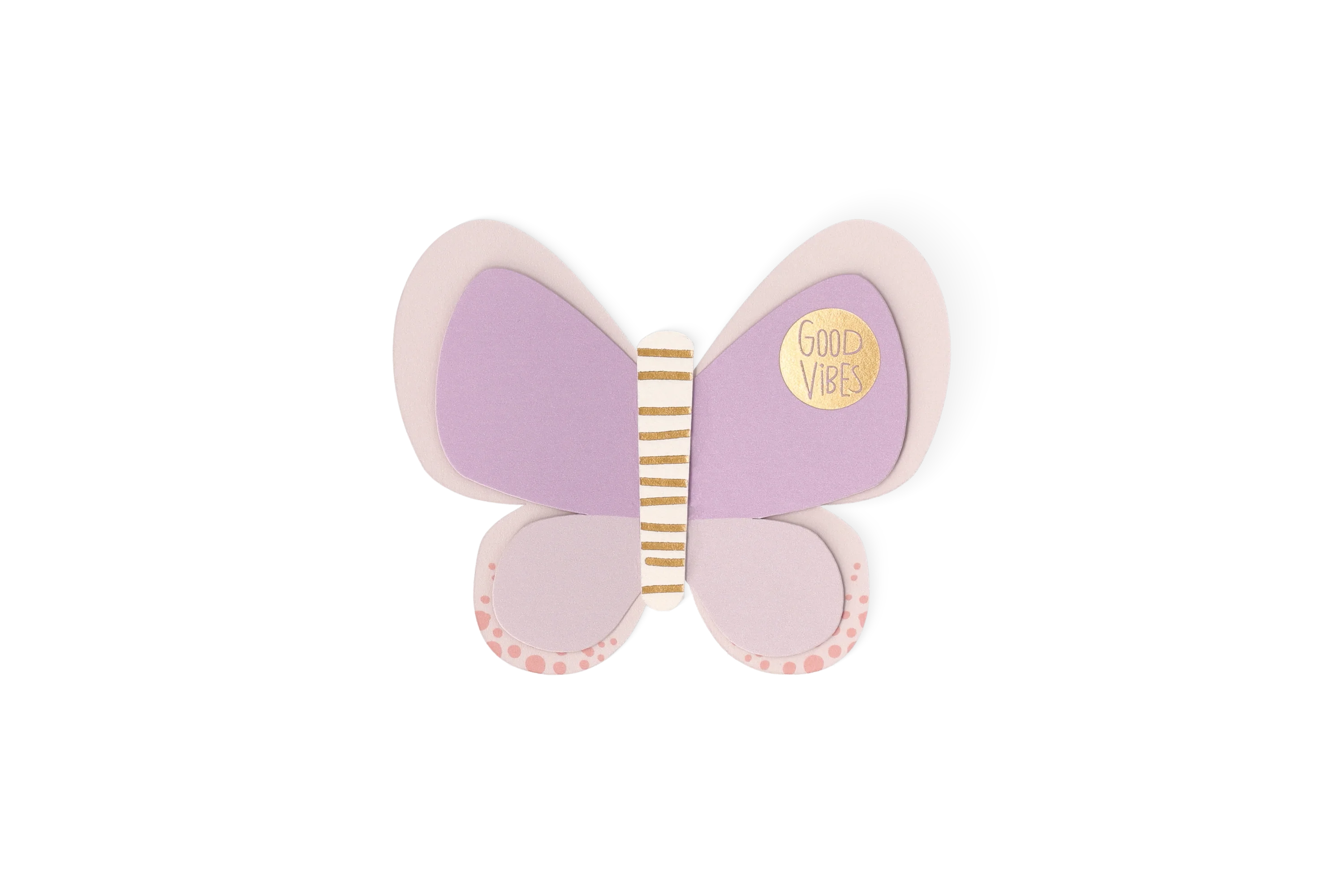 Schmetterling Clip Good Vibes