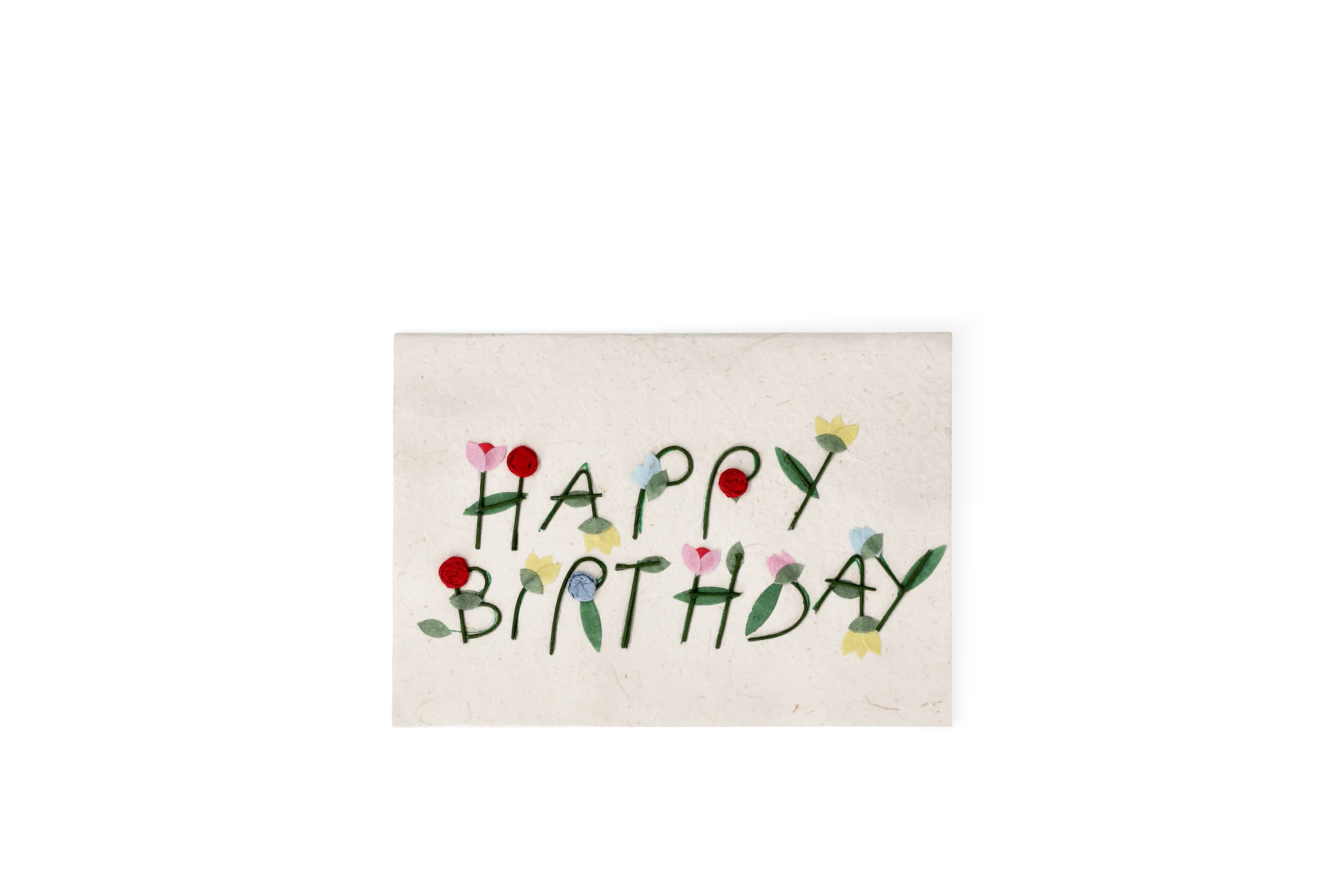 Schriftkarte Happy Birthday