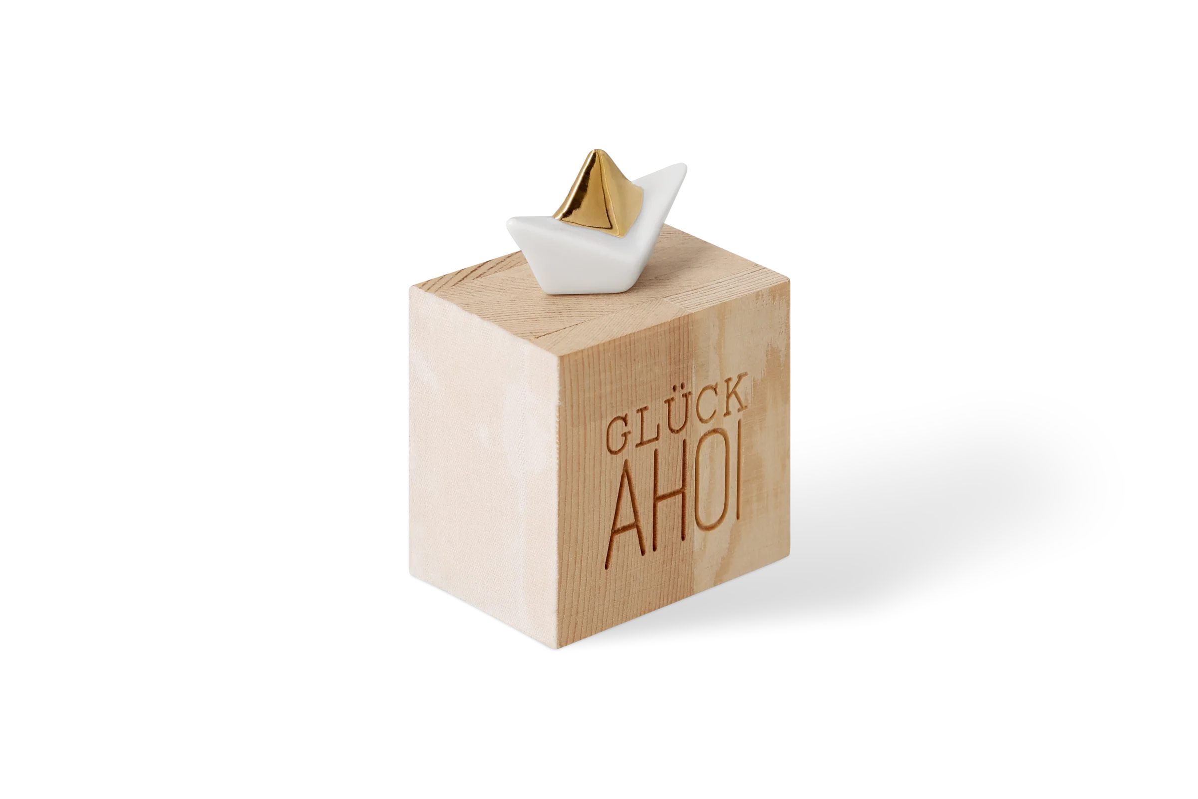 Glückskästchen Boot Glück-Ahoi