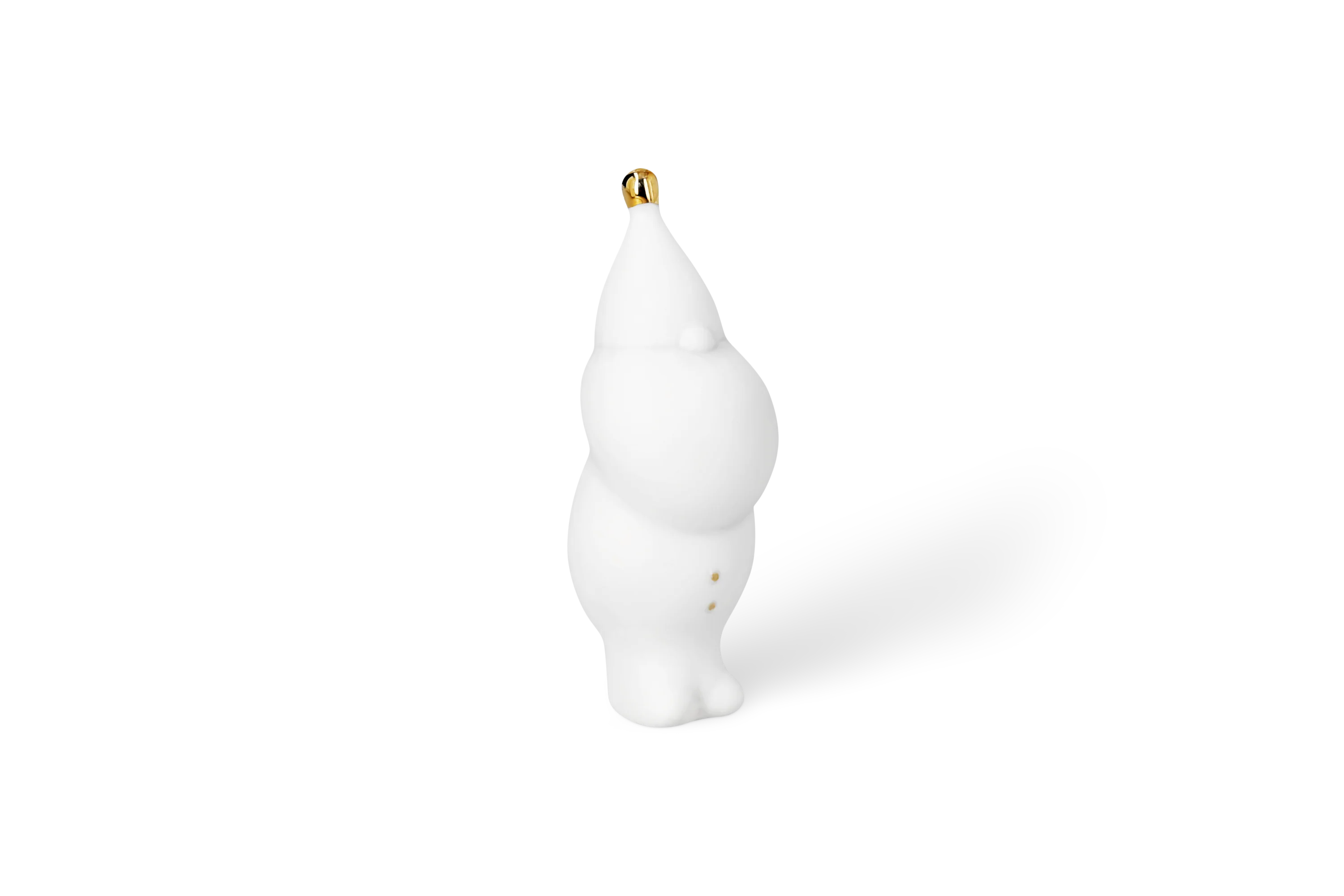 Figur Santa steht