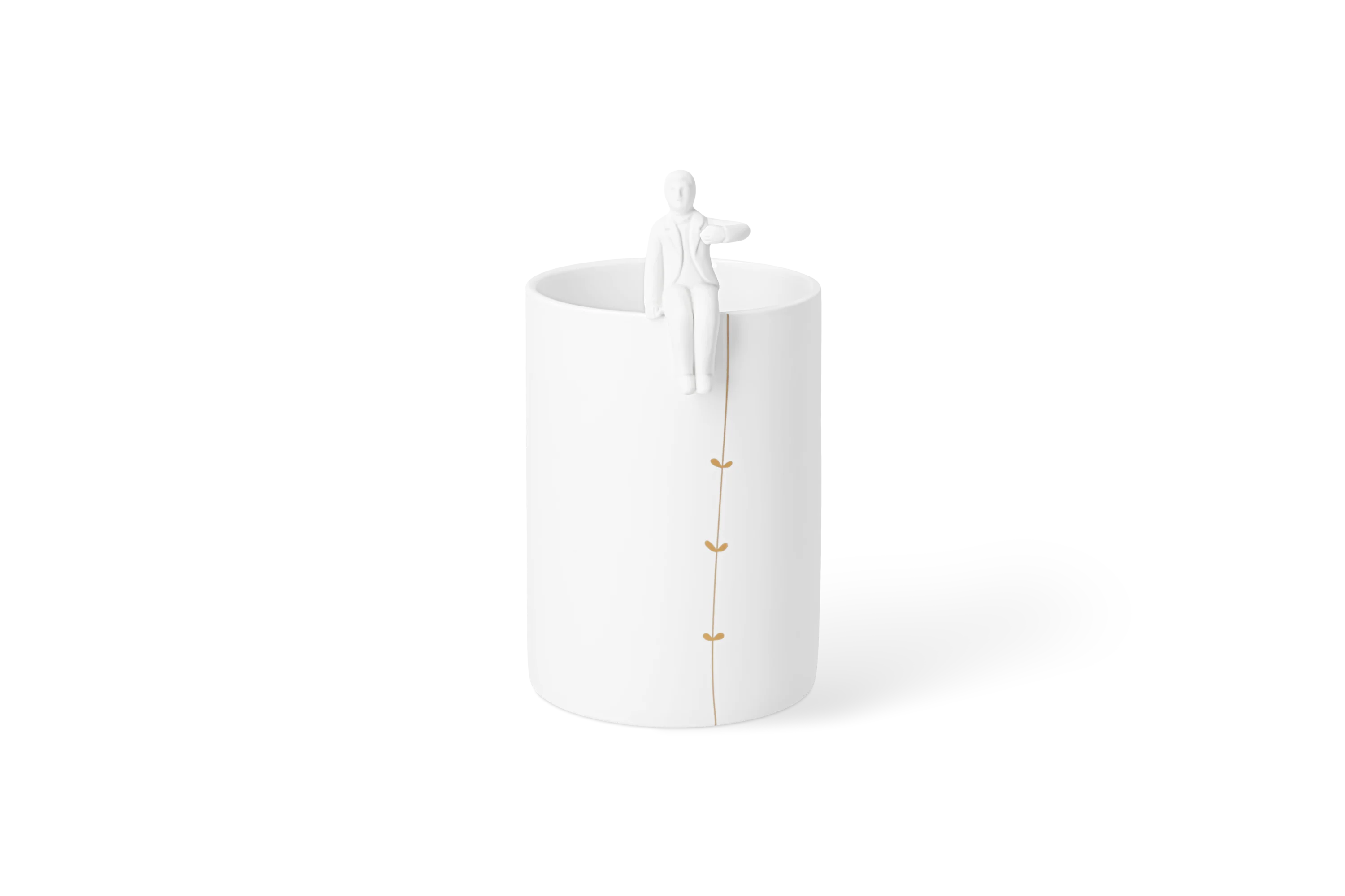 Vase Goldstück Gärtner