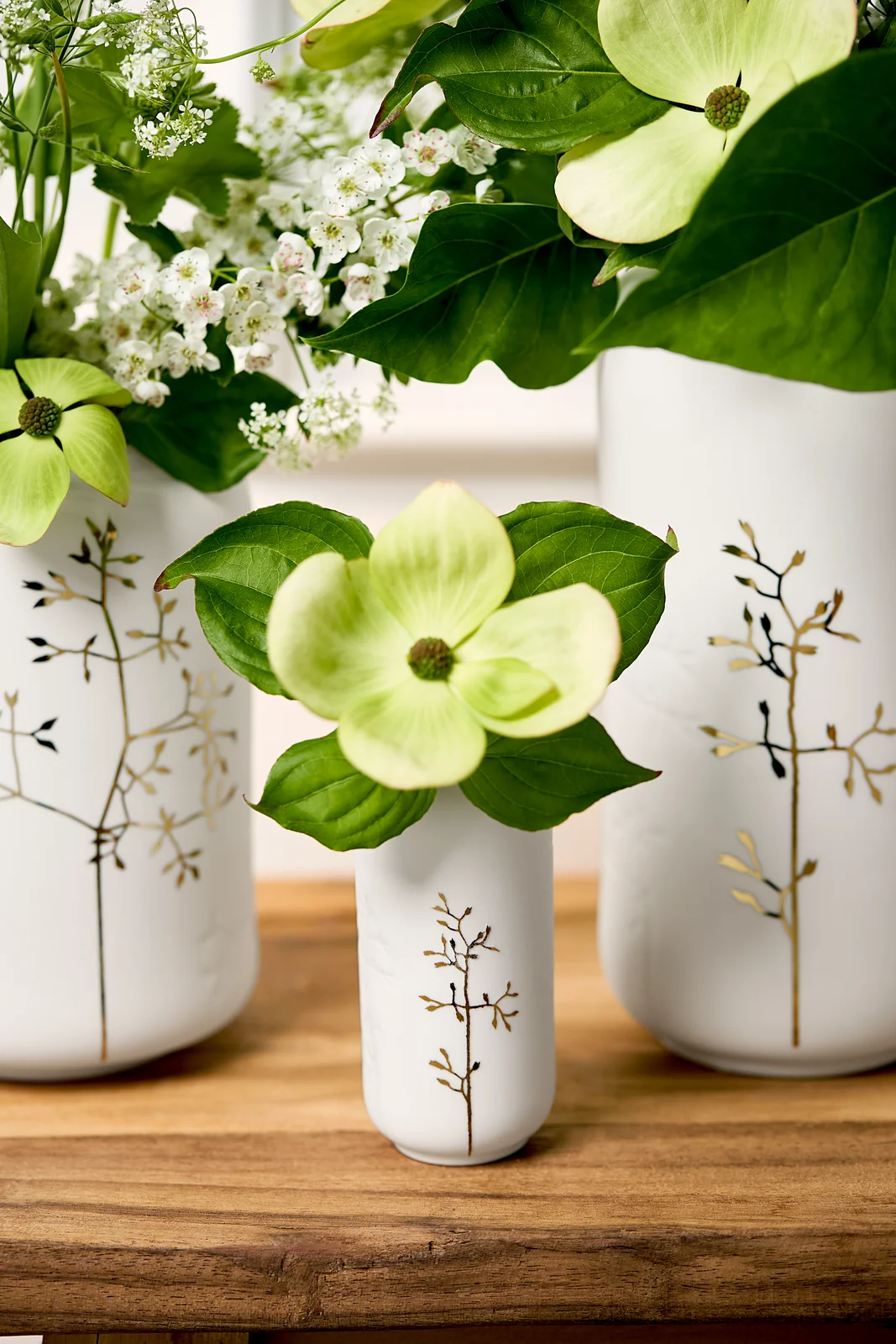 Vase Goldzweig Klein Vase Goldzweig Klein