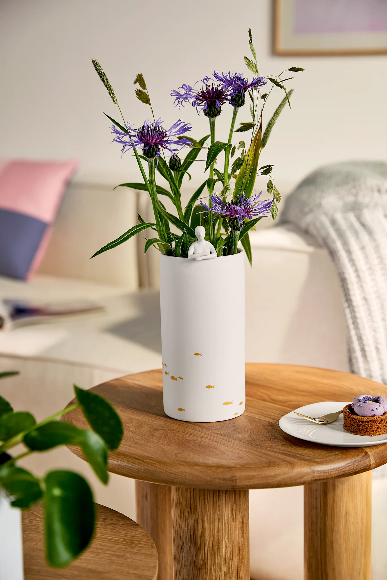 Vase Goldstück Badeteich