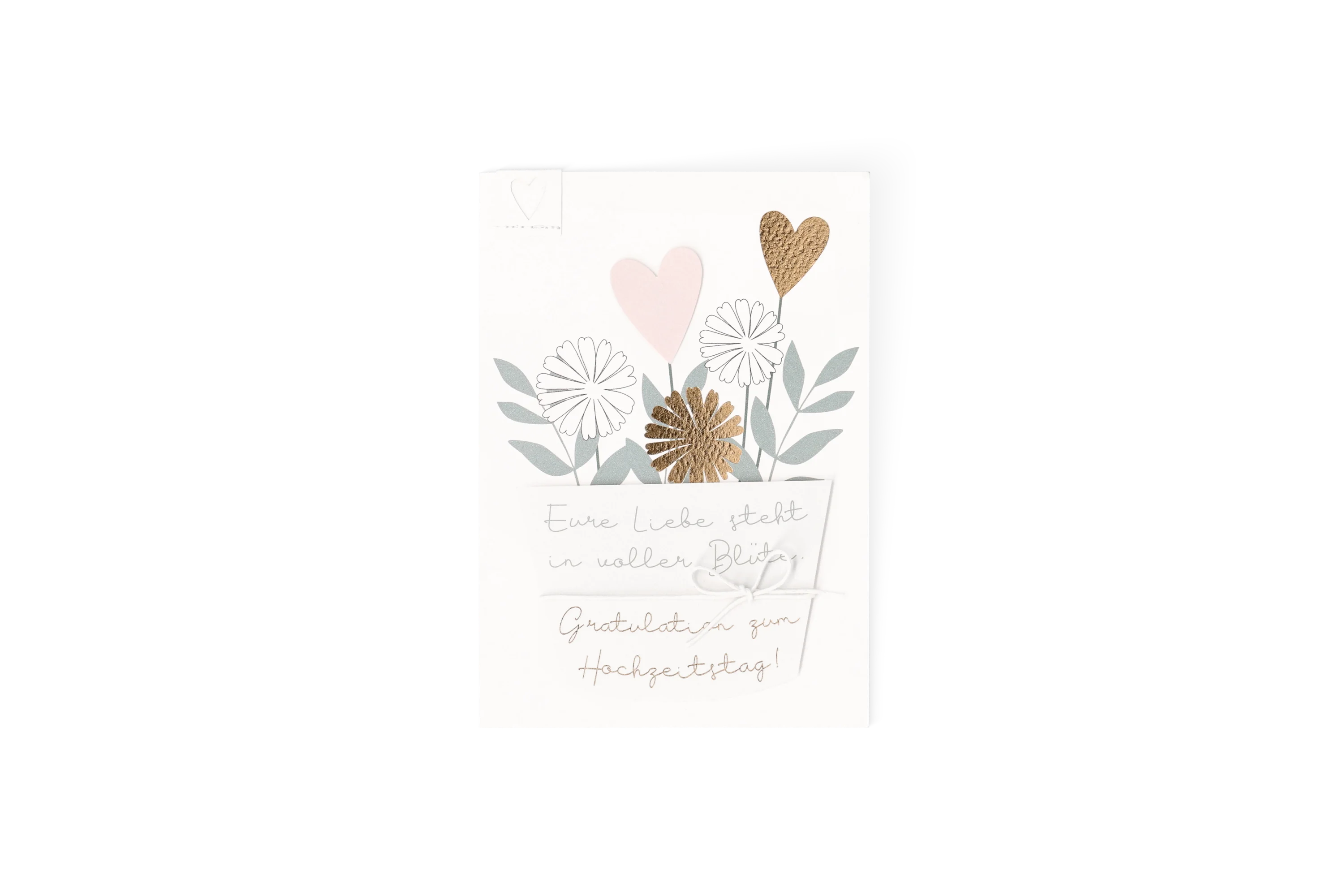 Blumenkarte Hochzeitstag Eure Liebe